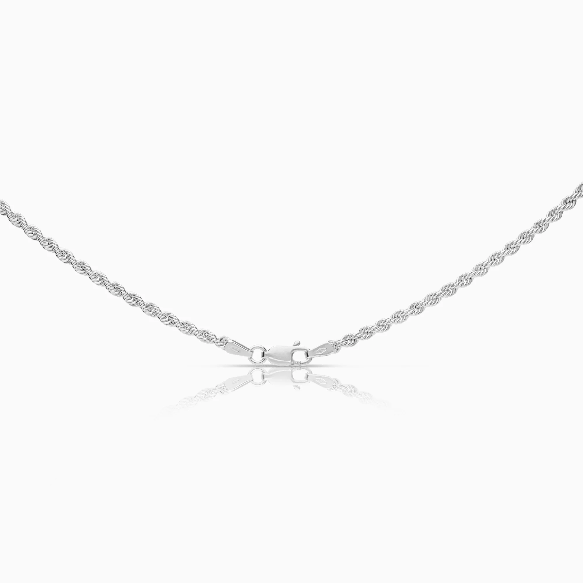 Rope chain 4.15g 18K white gold - Image 2
