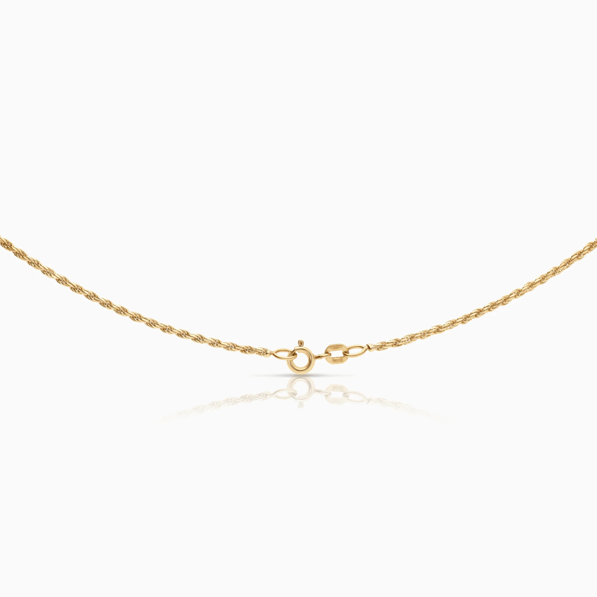 Rope chain 5.62g 18K gold - Image 2