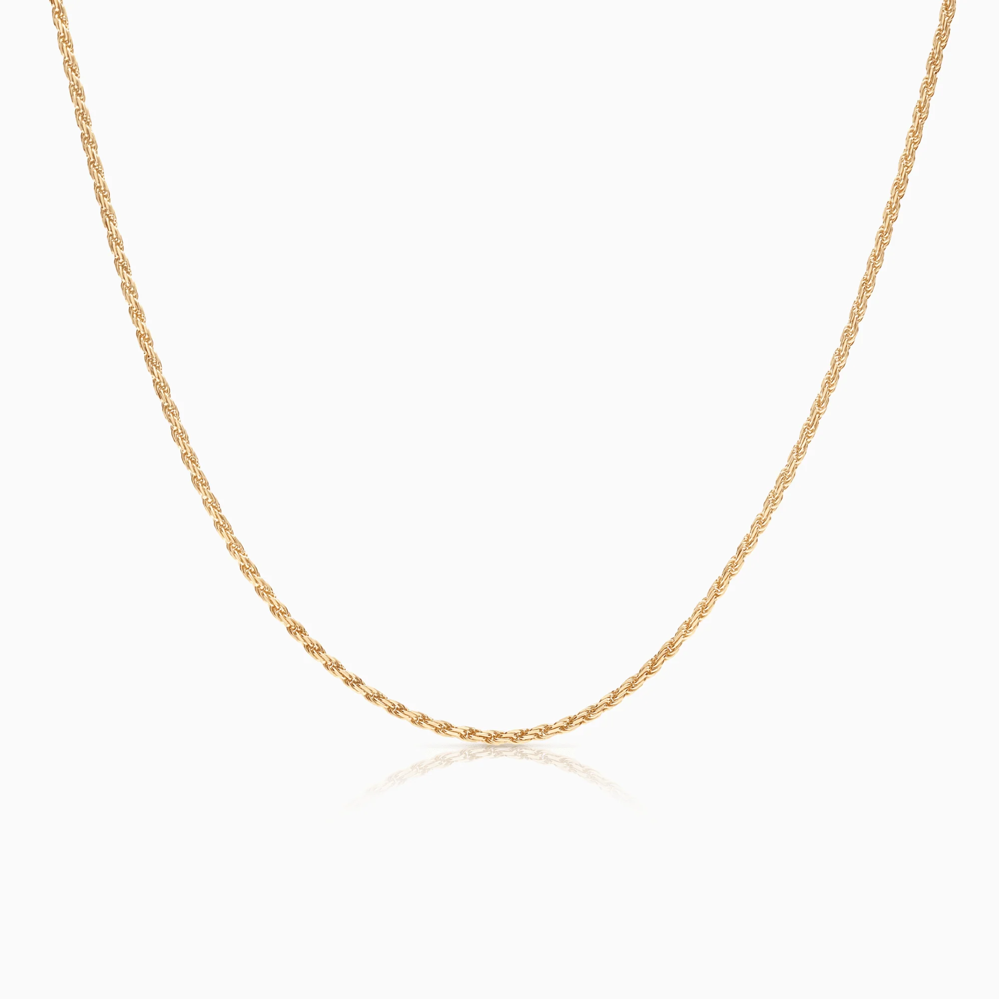 Rope chain 8.59g 18K gold