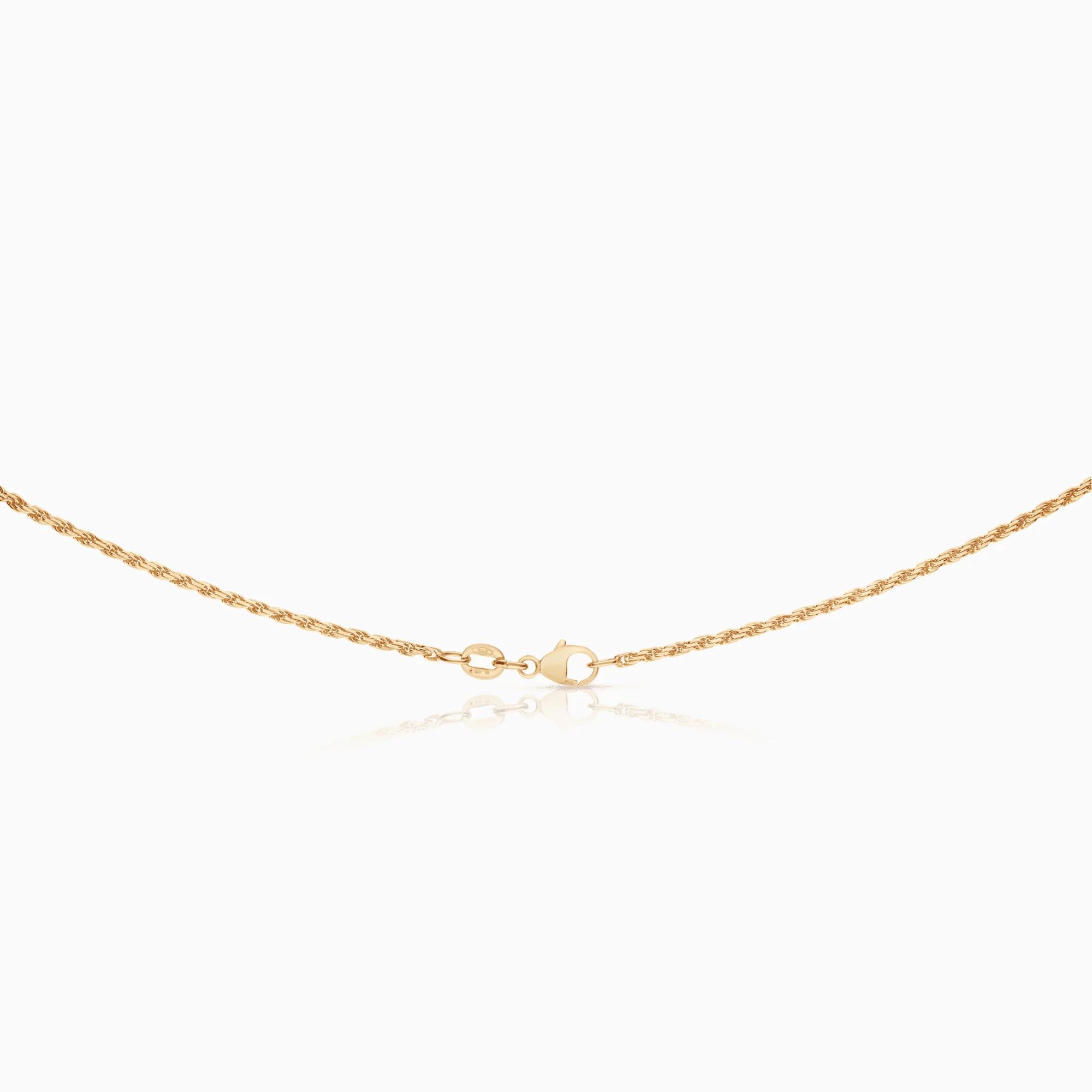 Rope chain 8.59g 18K gold - Image 2
