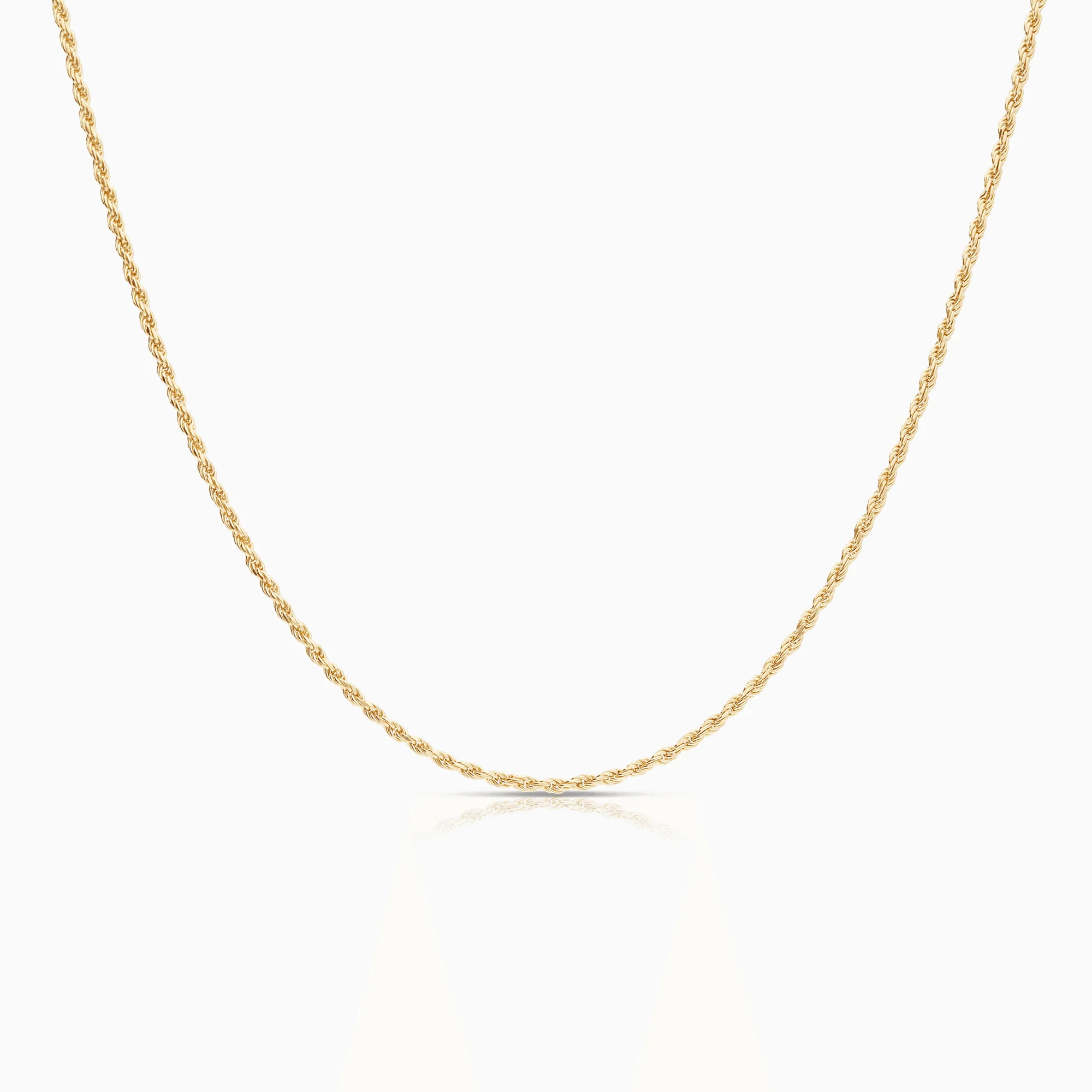 Rope chain 9.46g 18K gold