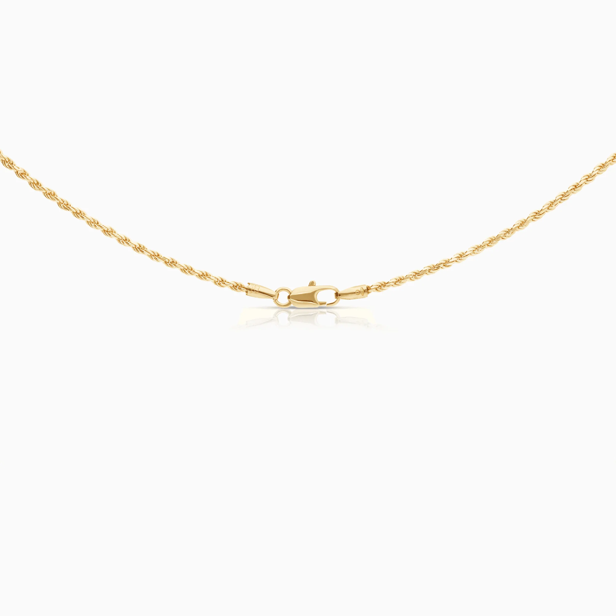 Rope chain 9.46g 18K gold - Image 2