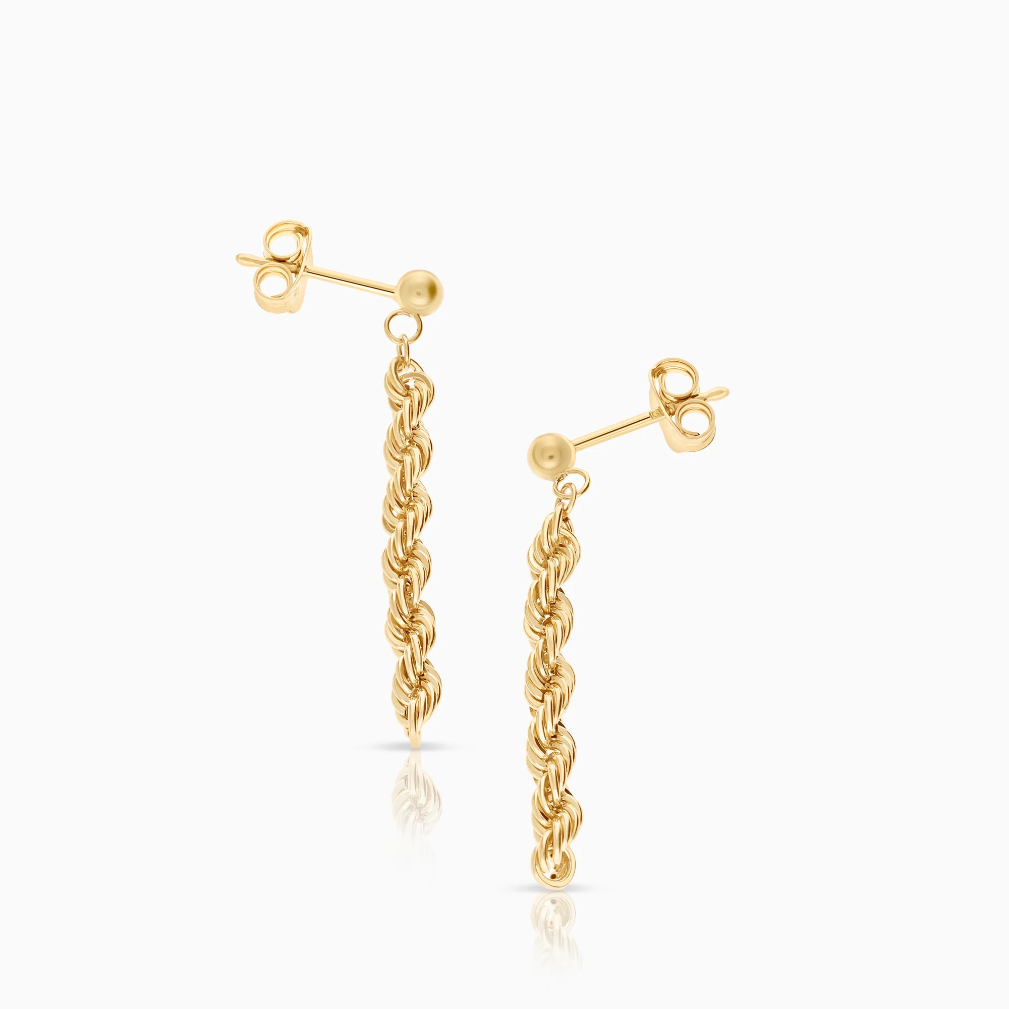 Rope earring 1.44g 18K gold - Image 2