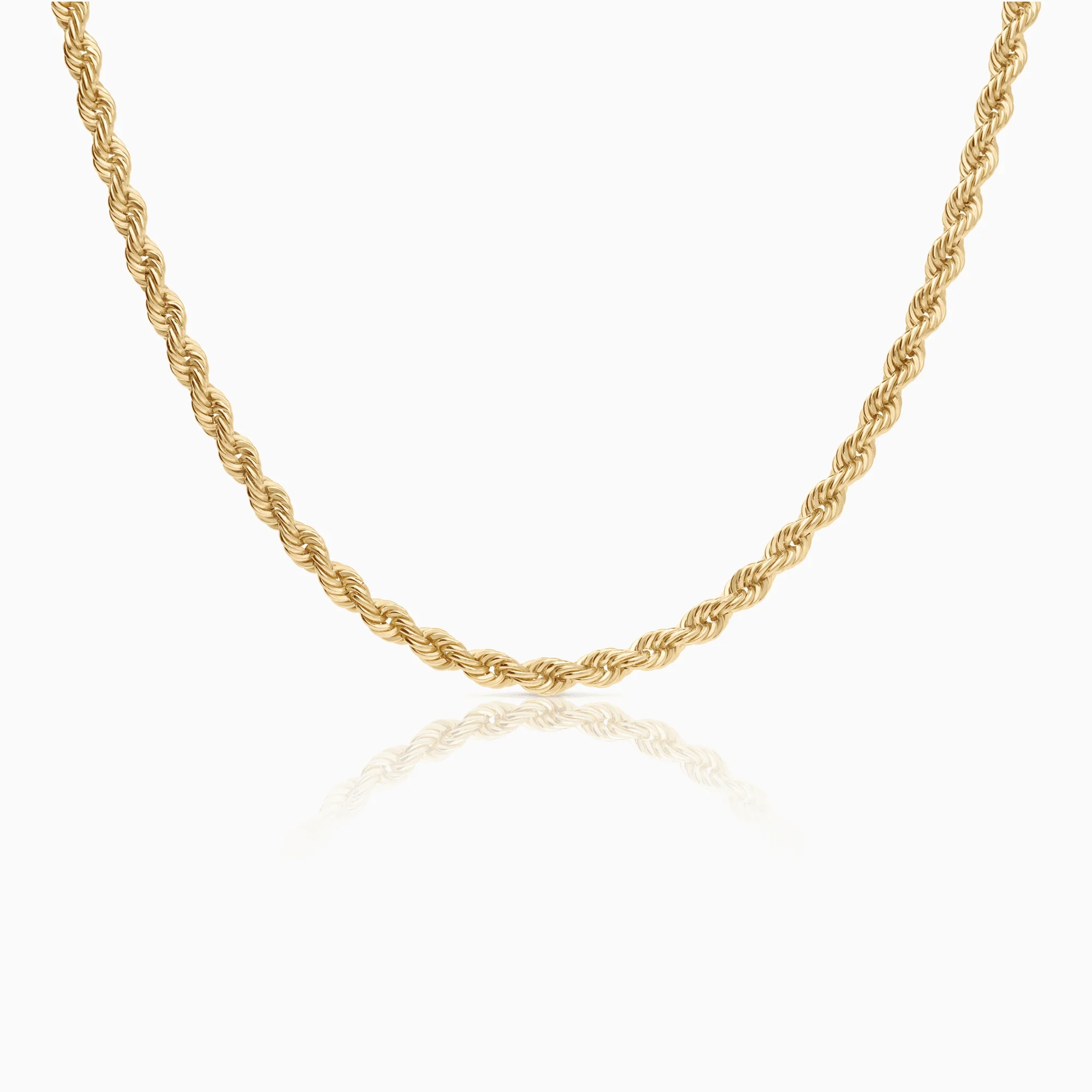 Rope necklace 11.85g 18K gold