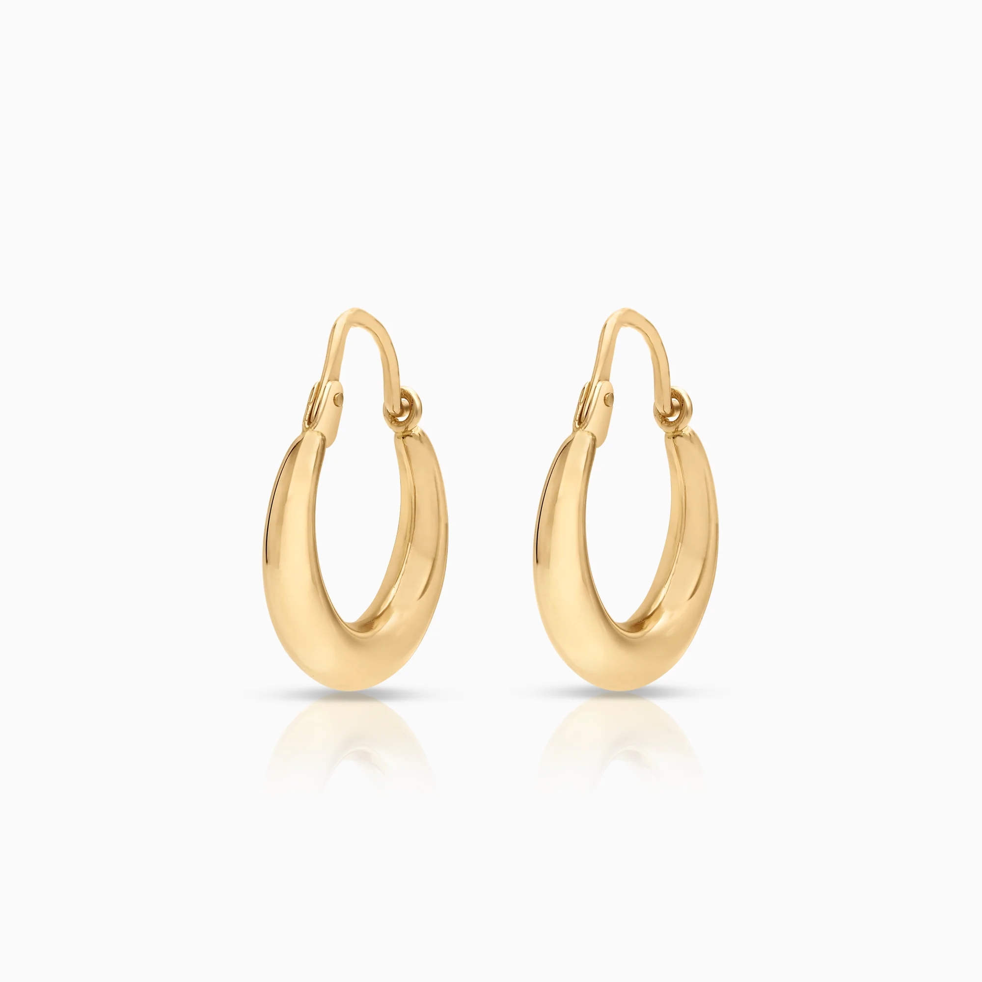 Hoop earrings 1.52g 18K gold