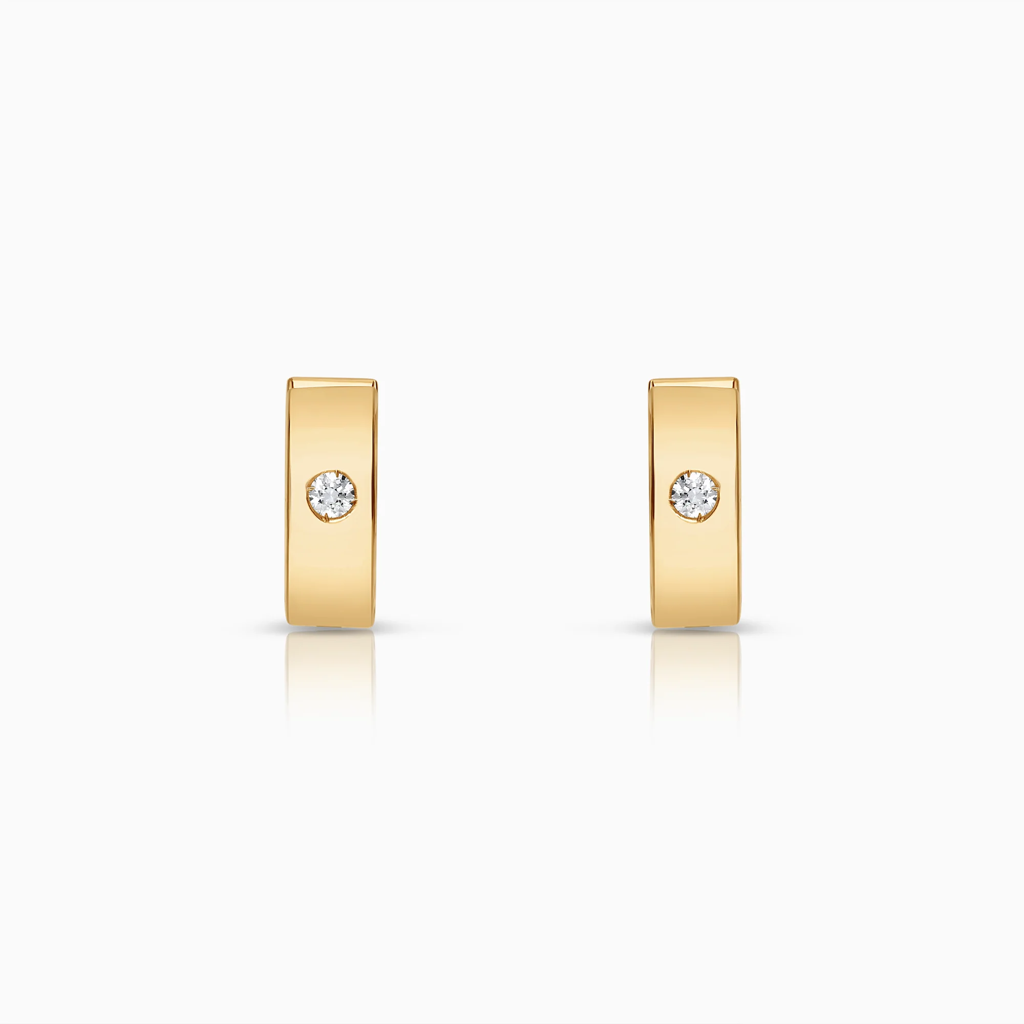Hoop earrings 2.47g 18K gold