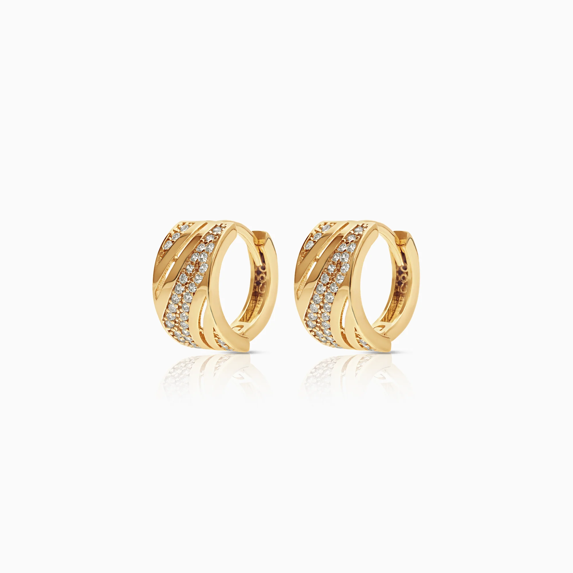 Hoop Earring 3.33g 14K gold