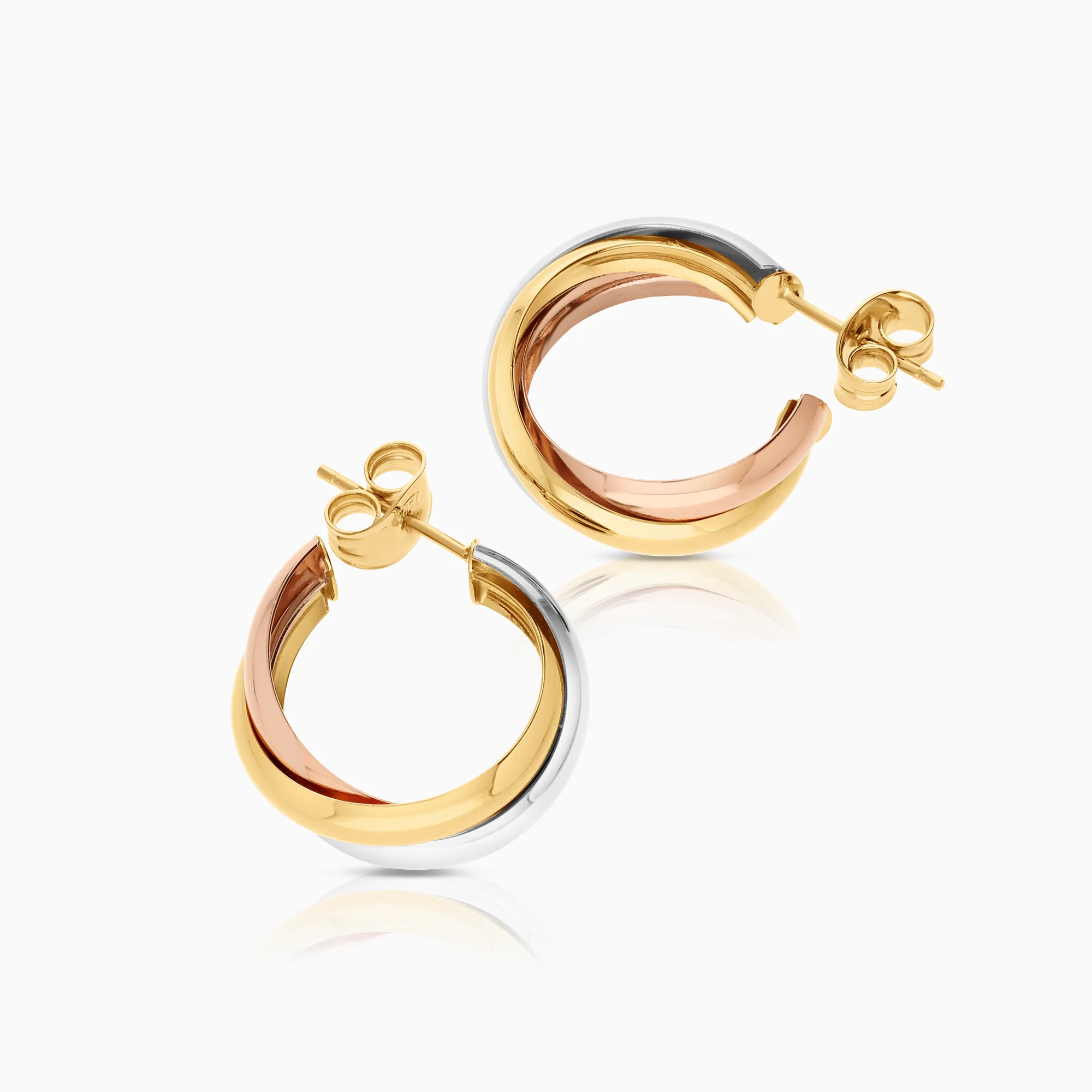 Hoop earrings 4.86g 18K gold - Image 2