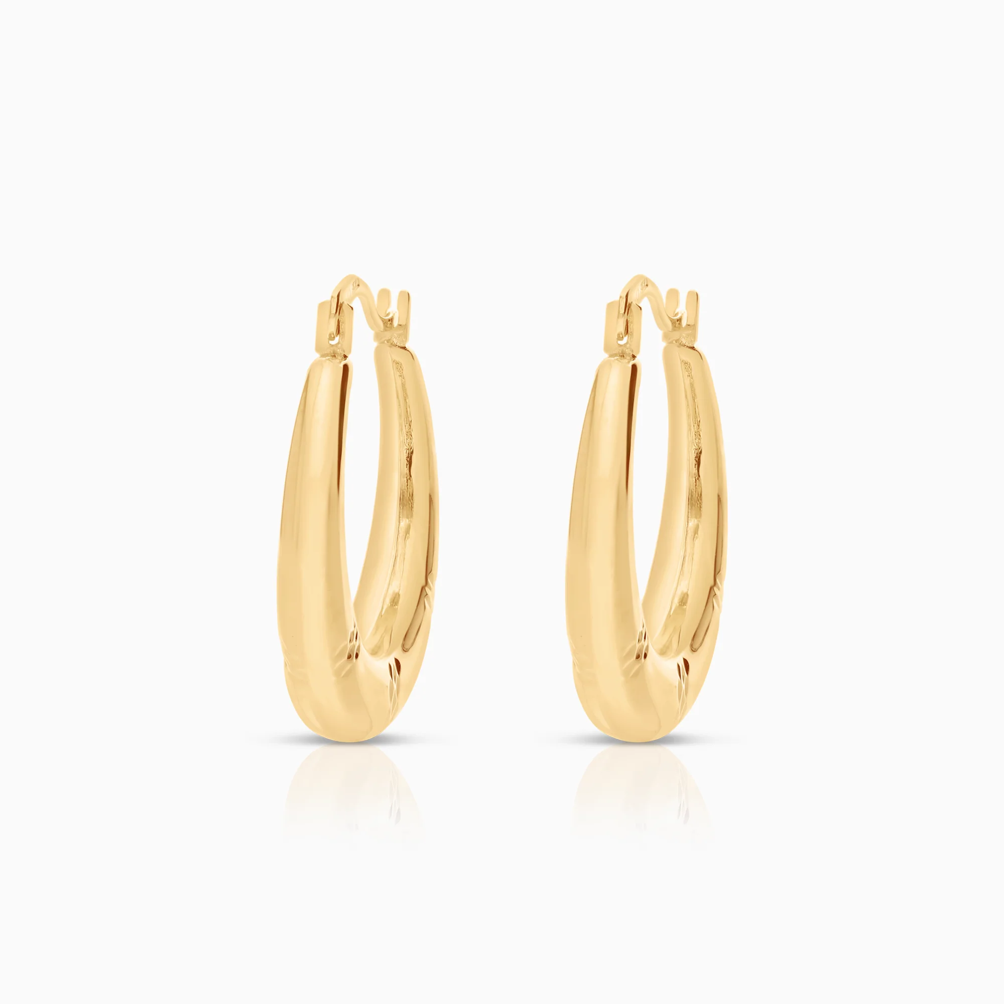 Hoop earrings 1.57g 18K gold