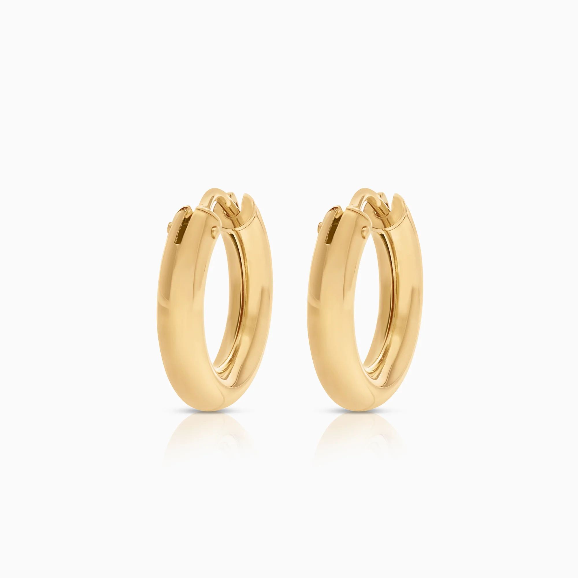 Hoop earrings 1.37g 18K gold
