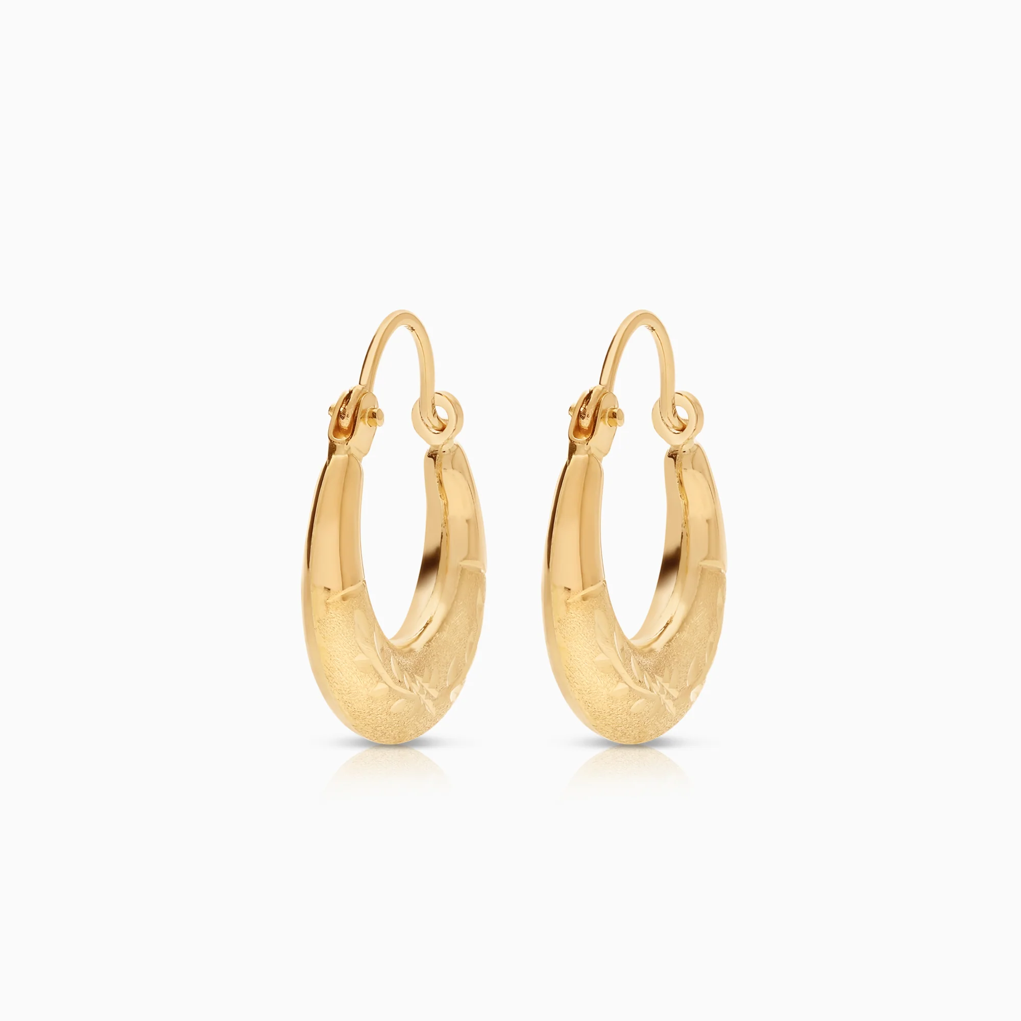 Hoop earrings 1.31g 18K gold