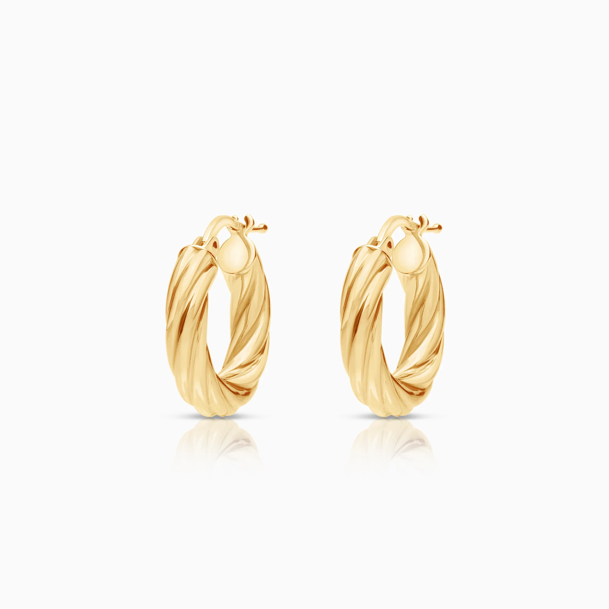 Hoop earrings 2.21g 18K gold