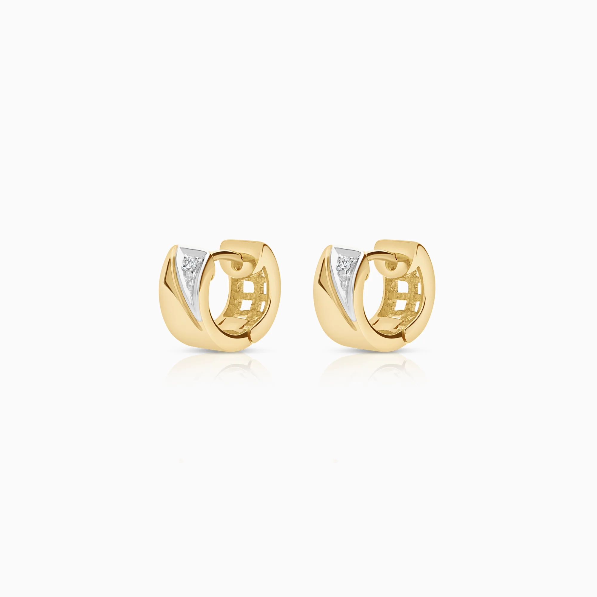 Hoop earrings 4.36g 18K gold - Image 2