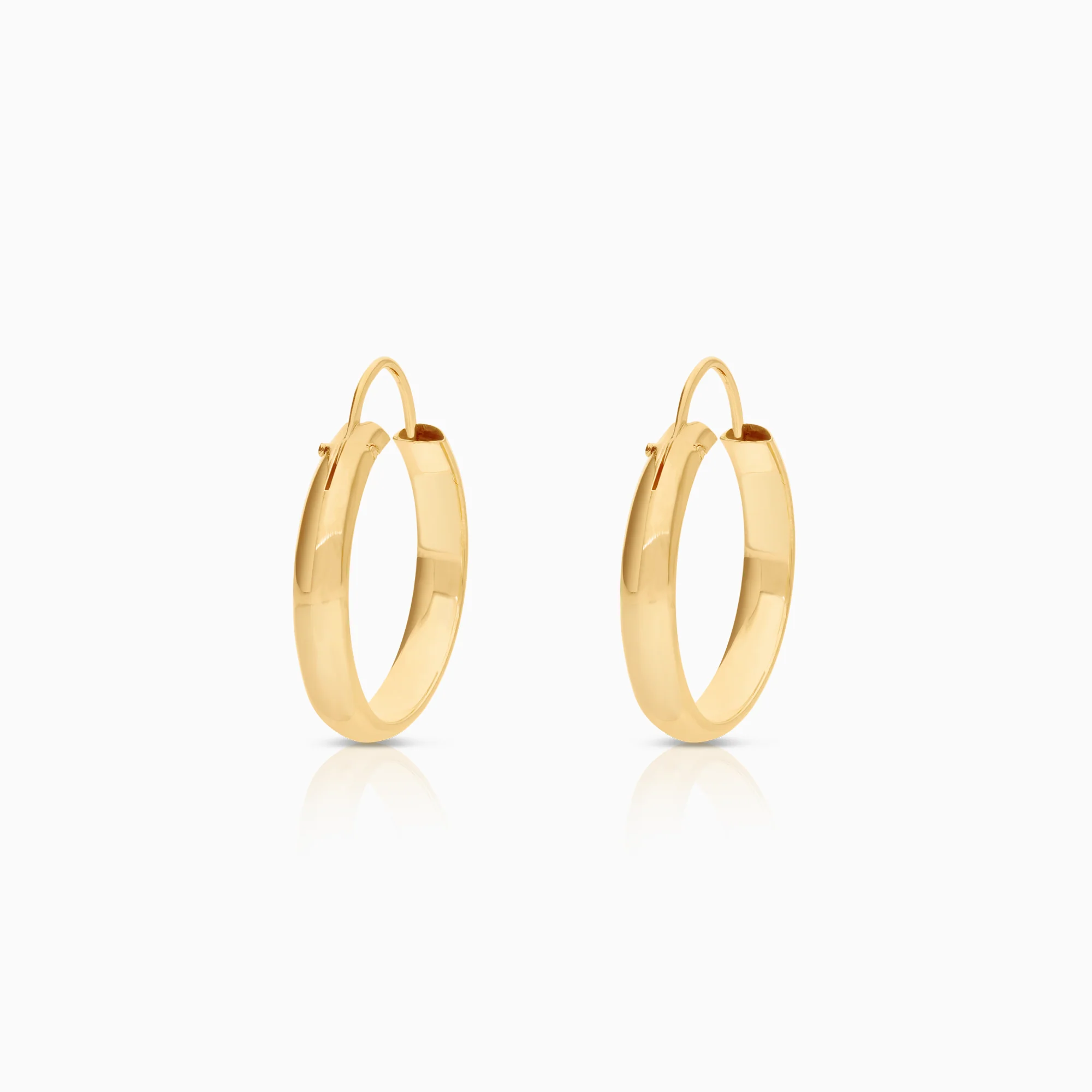 Hoop earrings 1.19g 18K gold