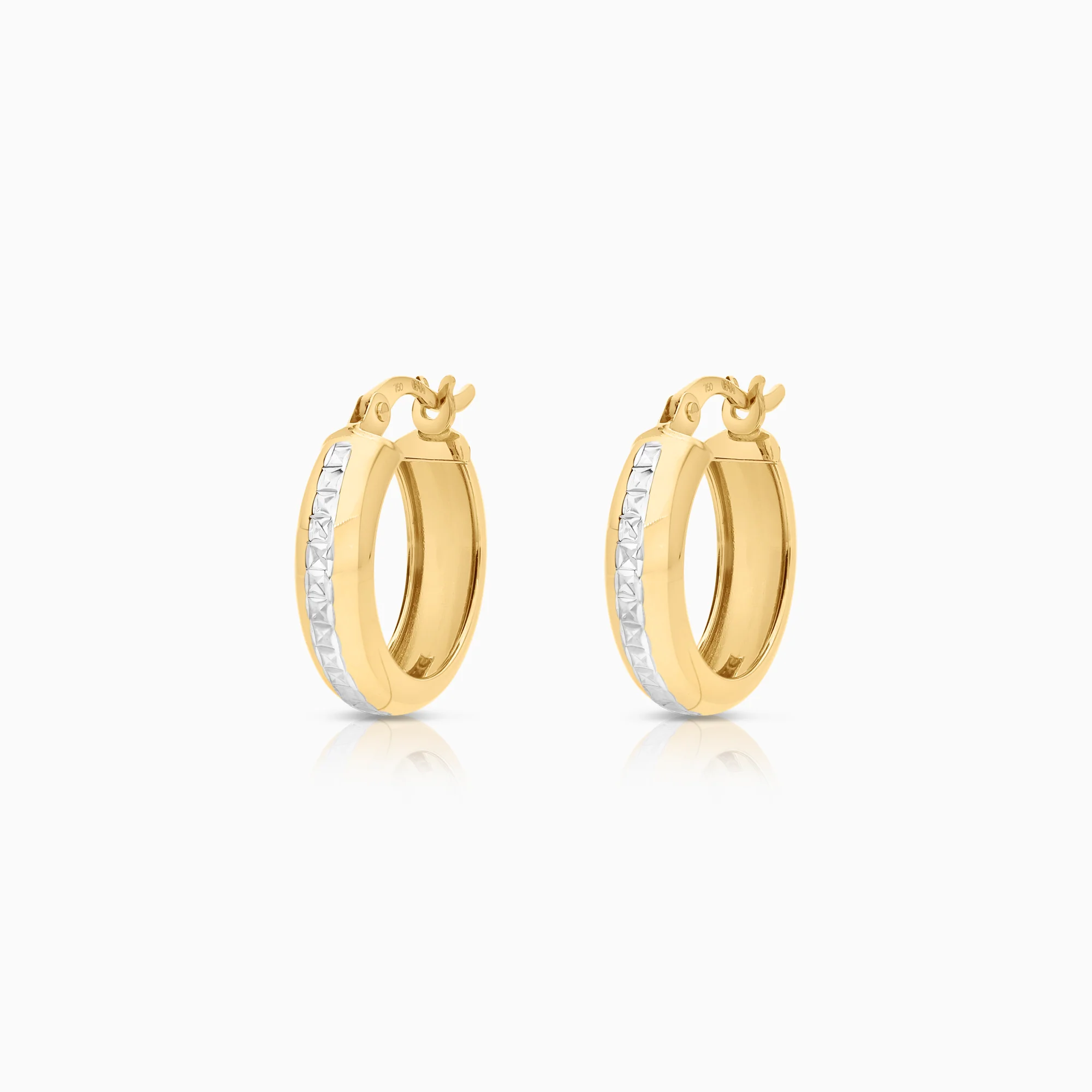 Hoop earrings 1.97g 18K gold