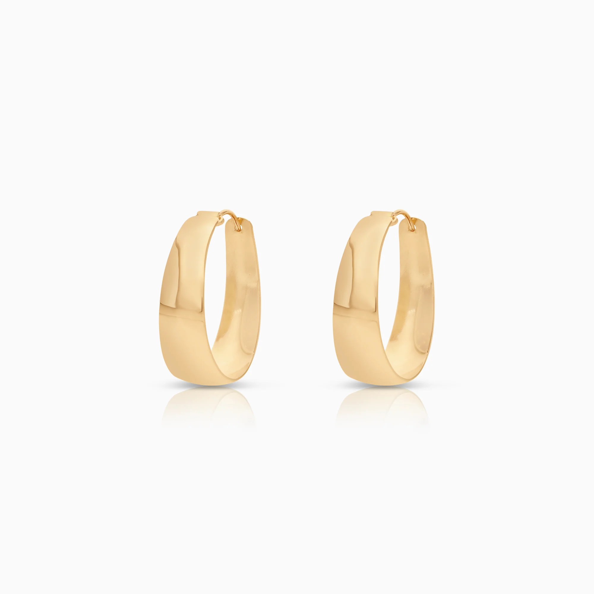 Hoop earrings 2.01g 18K gold