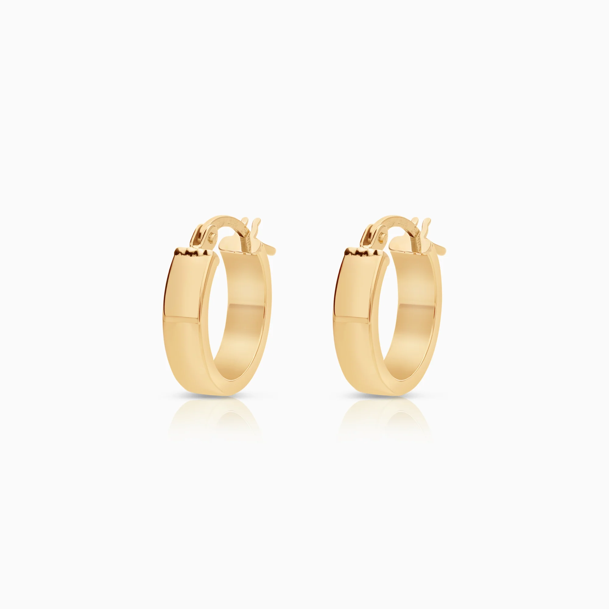 Hoop earrings 2.05g 18K gold