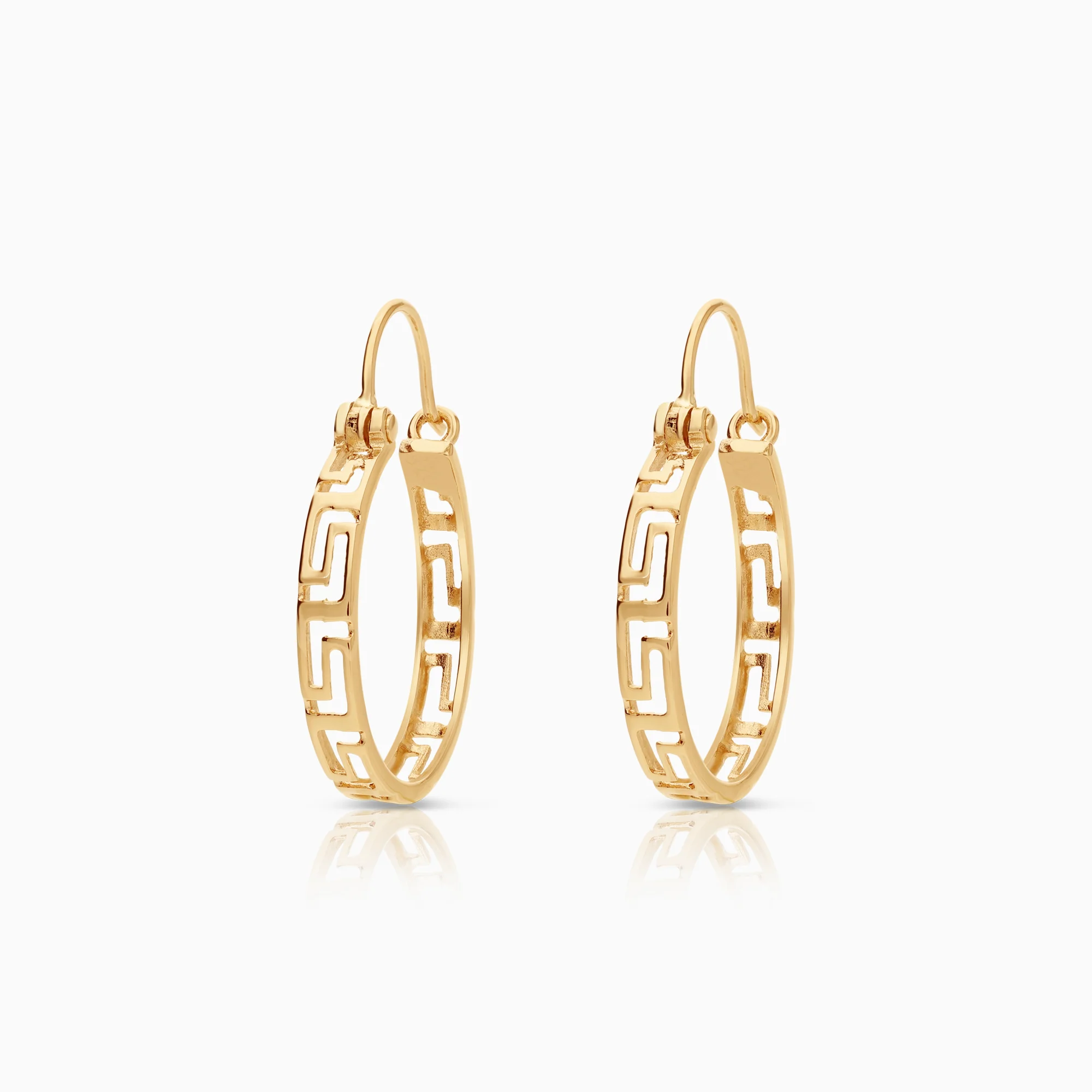 Hoop earrings 2.16g 14K gold