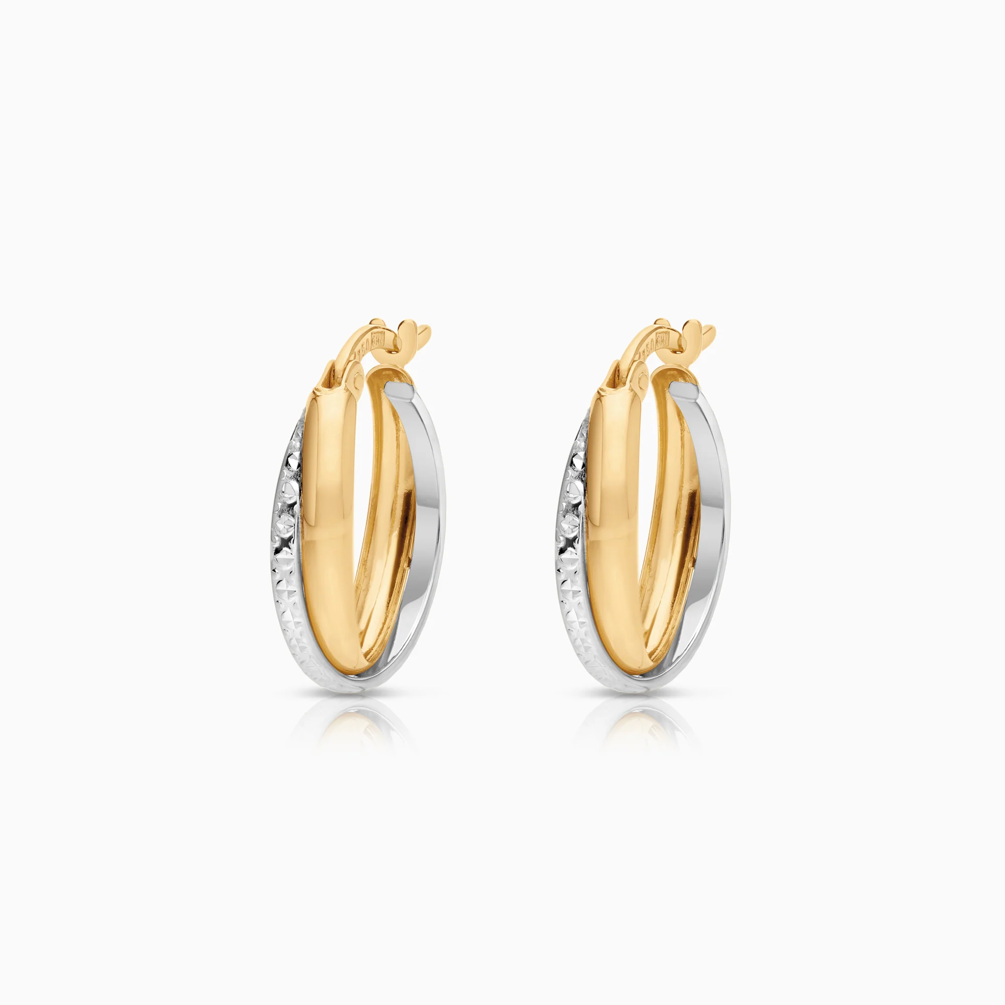 Hoop earrings 2.35g 18K gold