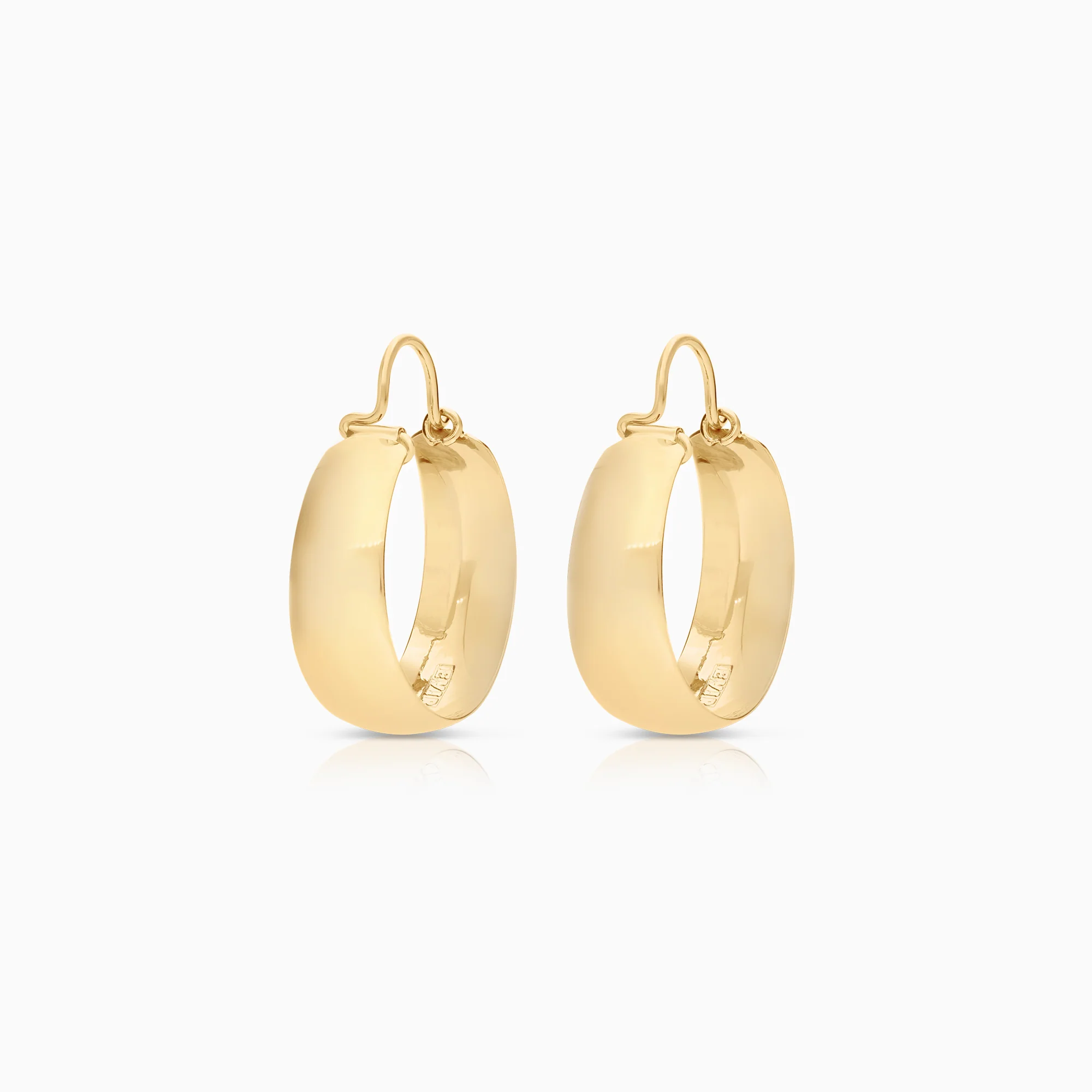 Hoop earrings 2.65g 18K gold
