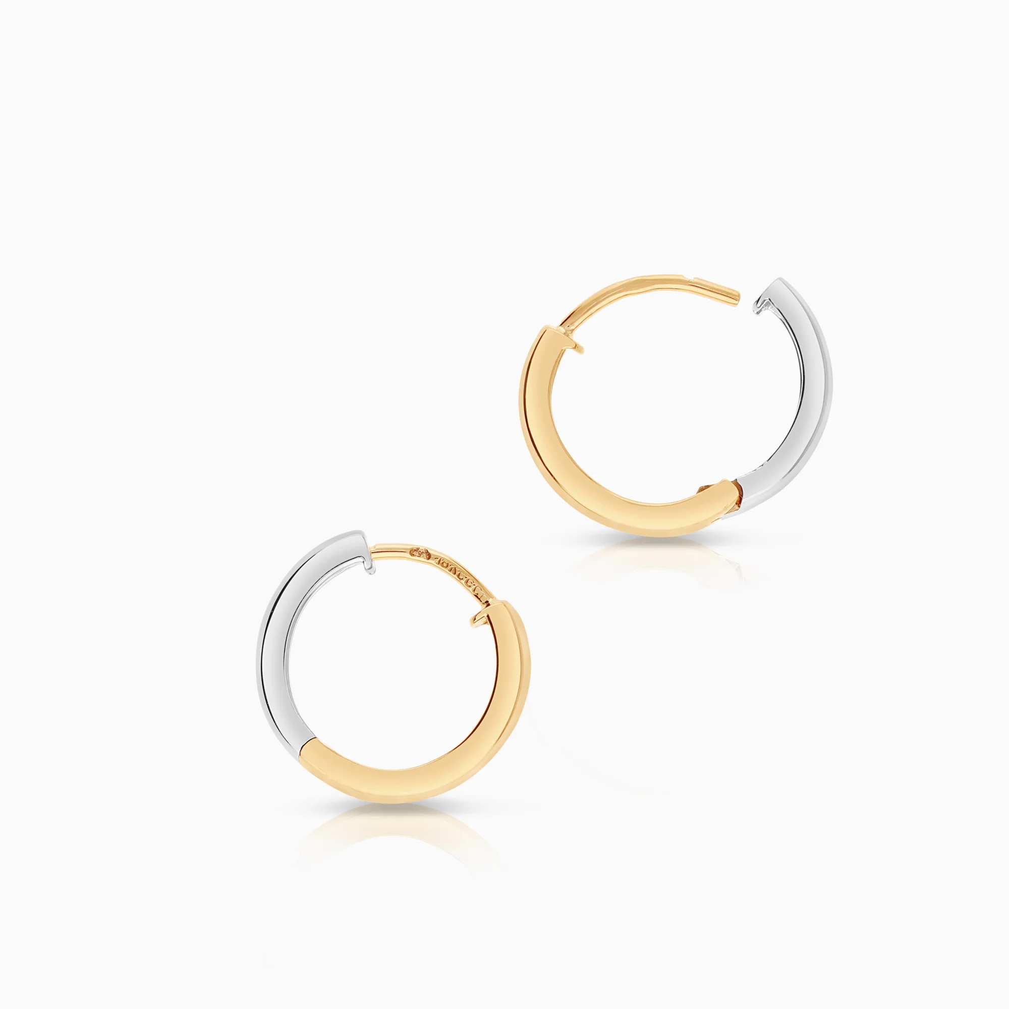 Hoop earrings 3.08g 18K gold - Image 2