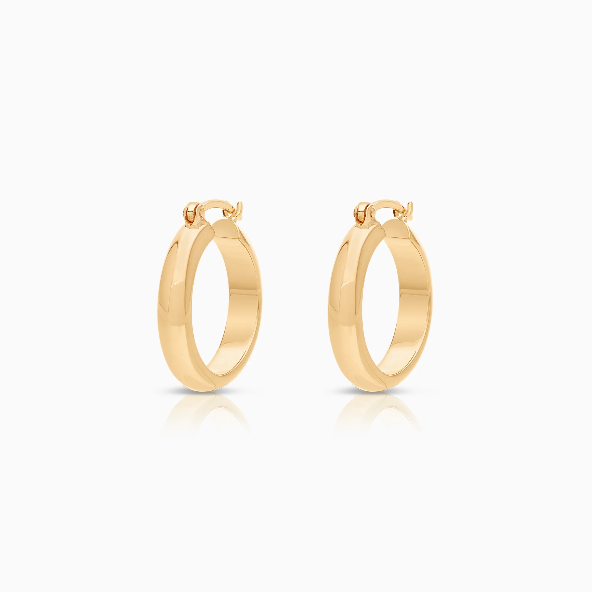 Hoop earrings 4.17g 18K gold