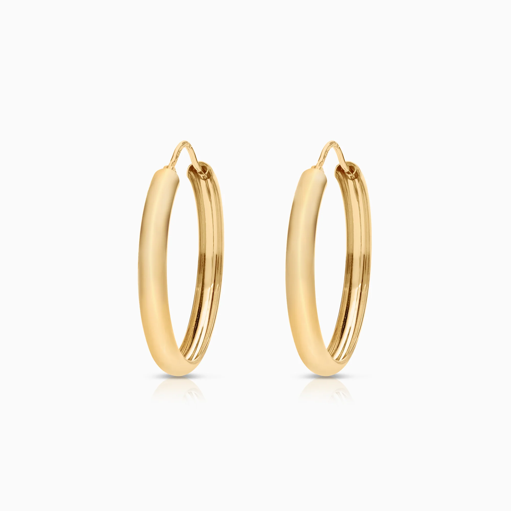 Hoop earrings 4.17g 18K gold