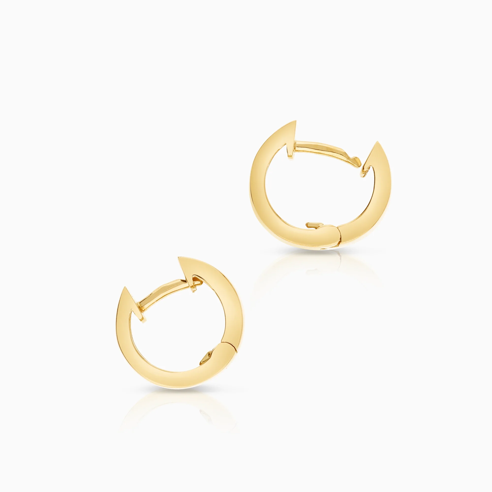 Hoop earrings 4.62g 18K gold - Image 2