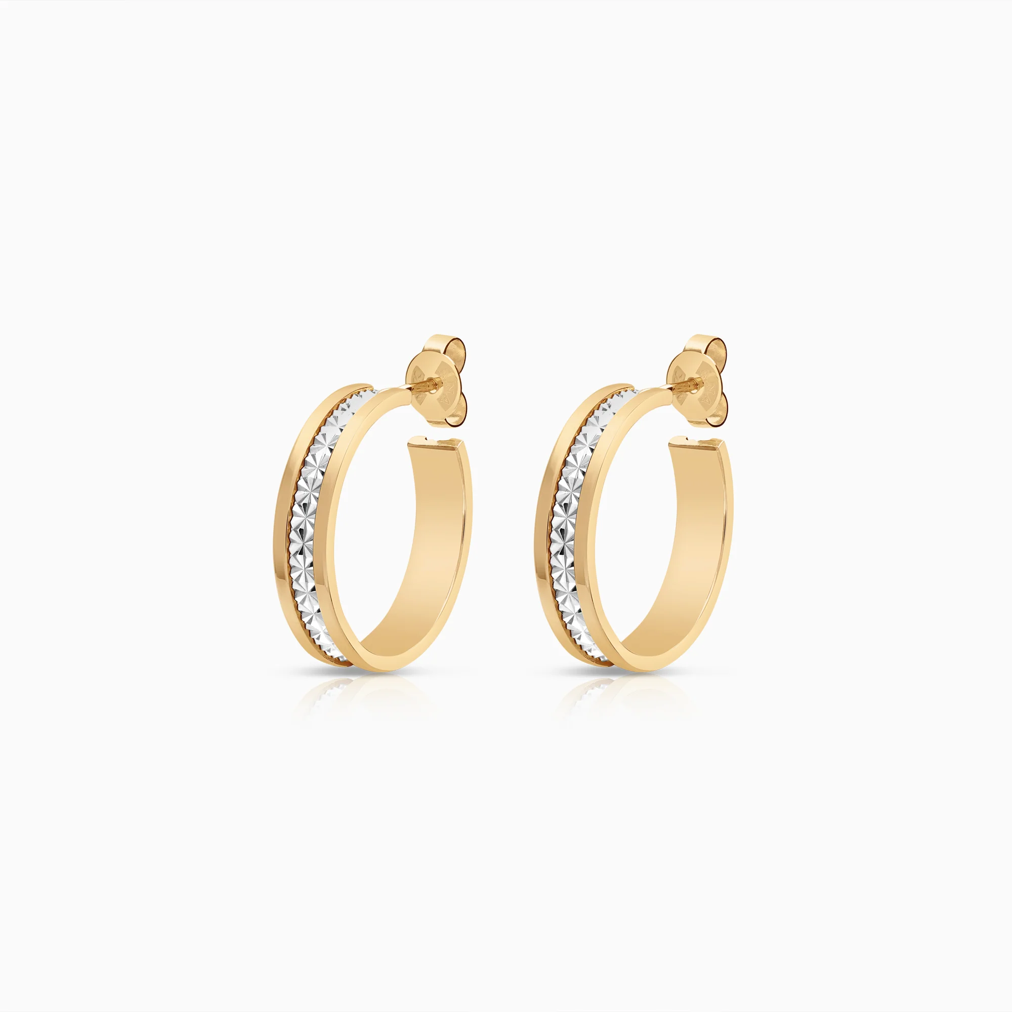 Hoop earrings 8.02g 18K gold