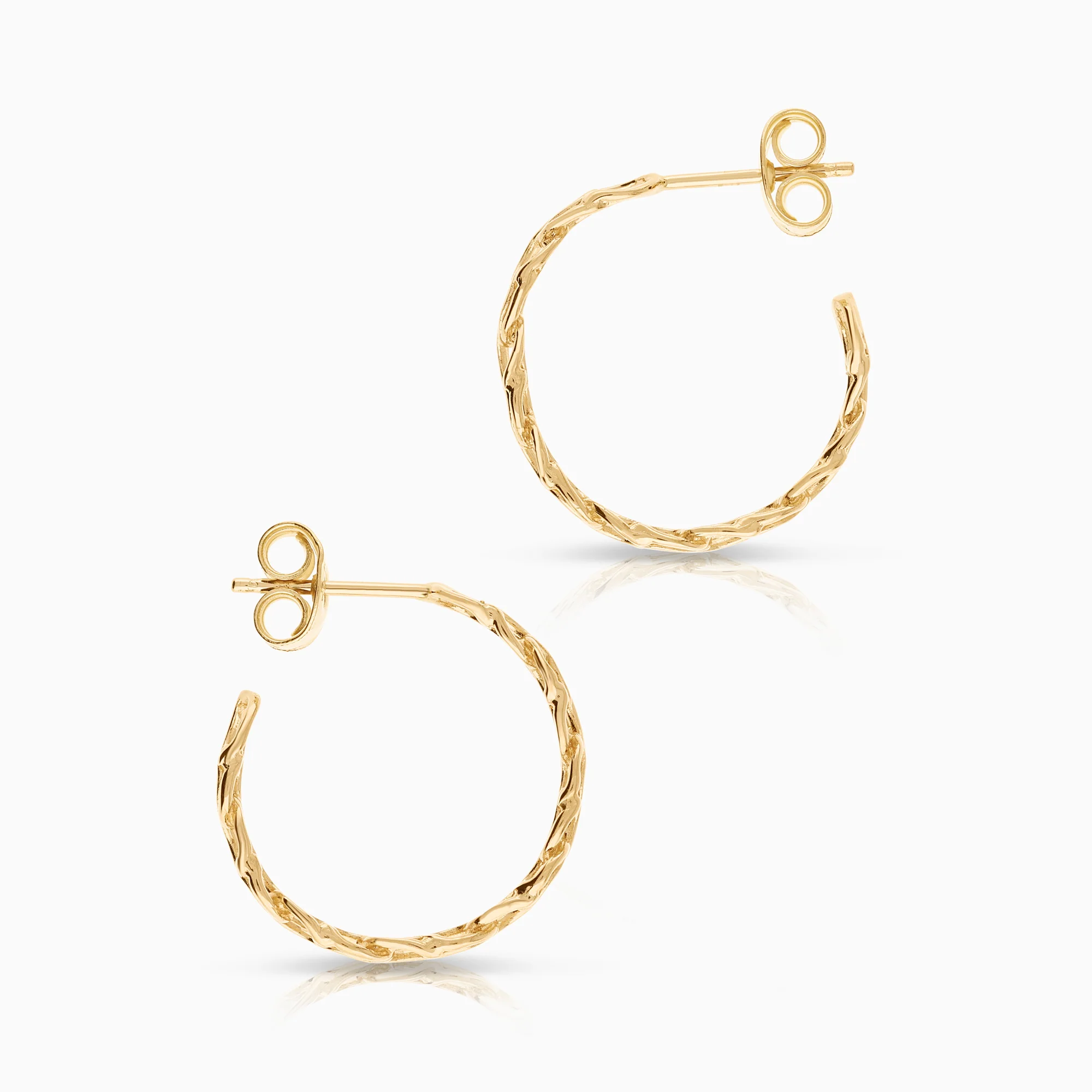 Hoop earrings Bismarck 3.69g 18K gold - Image 2