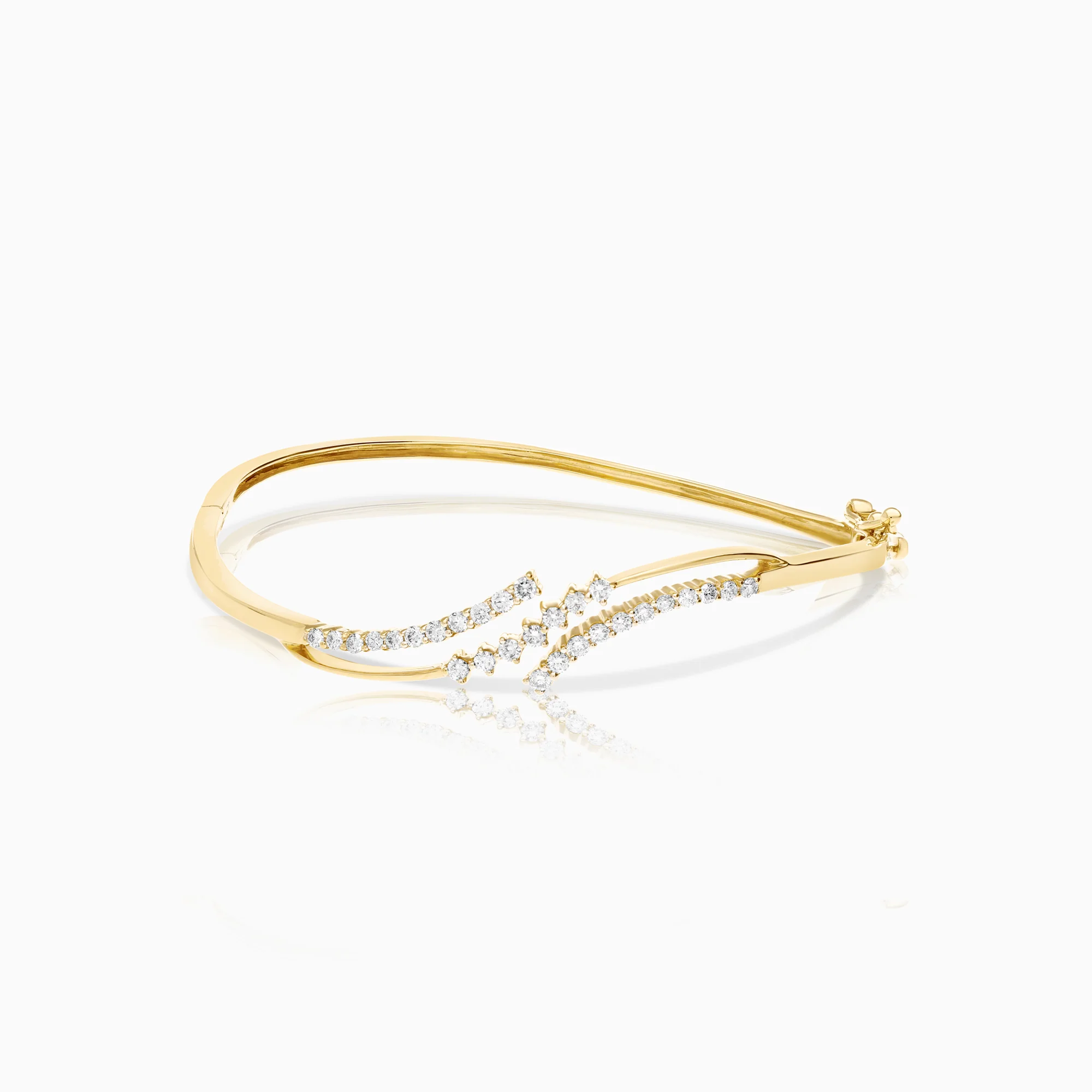 Diamond bracelet 0.53ct 18K gold