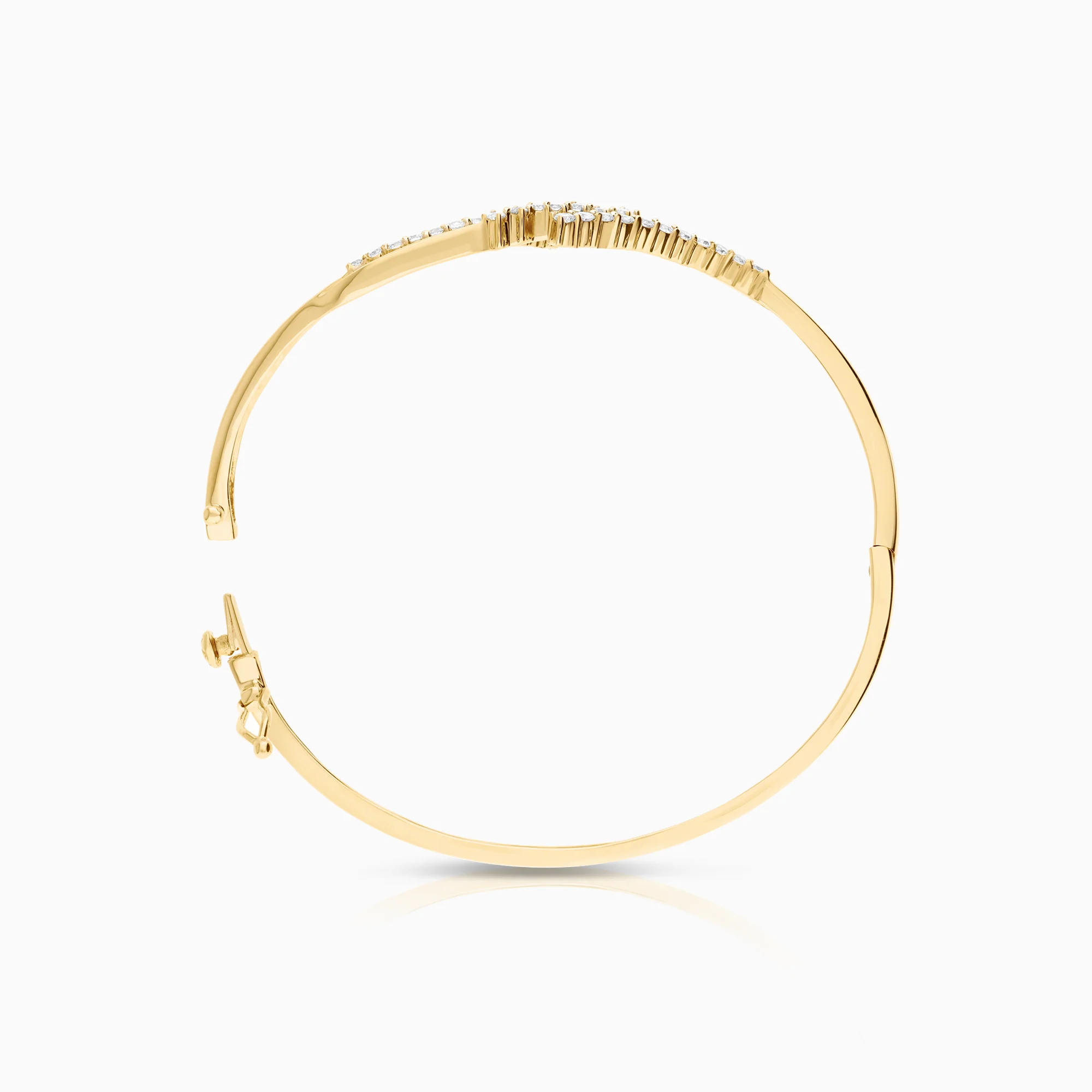 Diamond bracelet 0.53ct 18K gold - Image 2