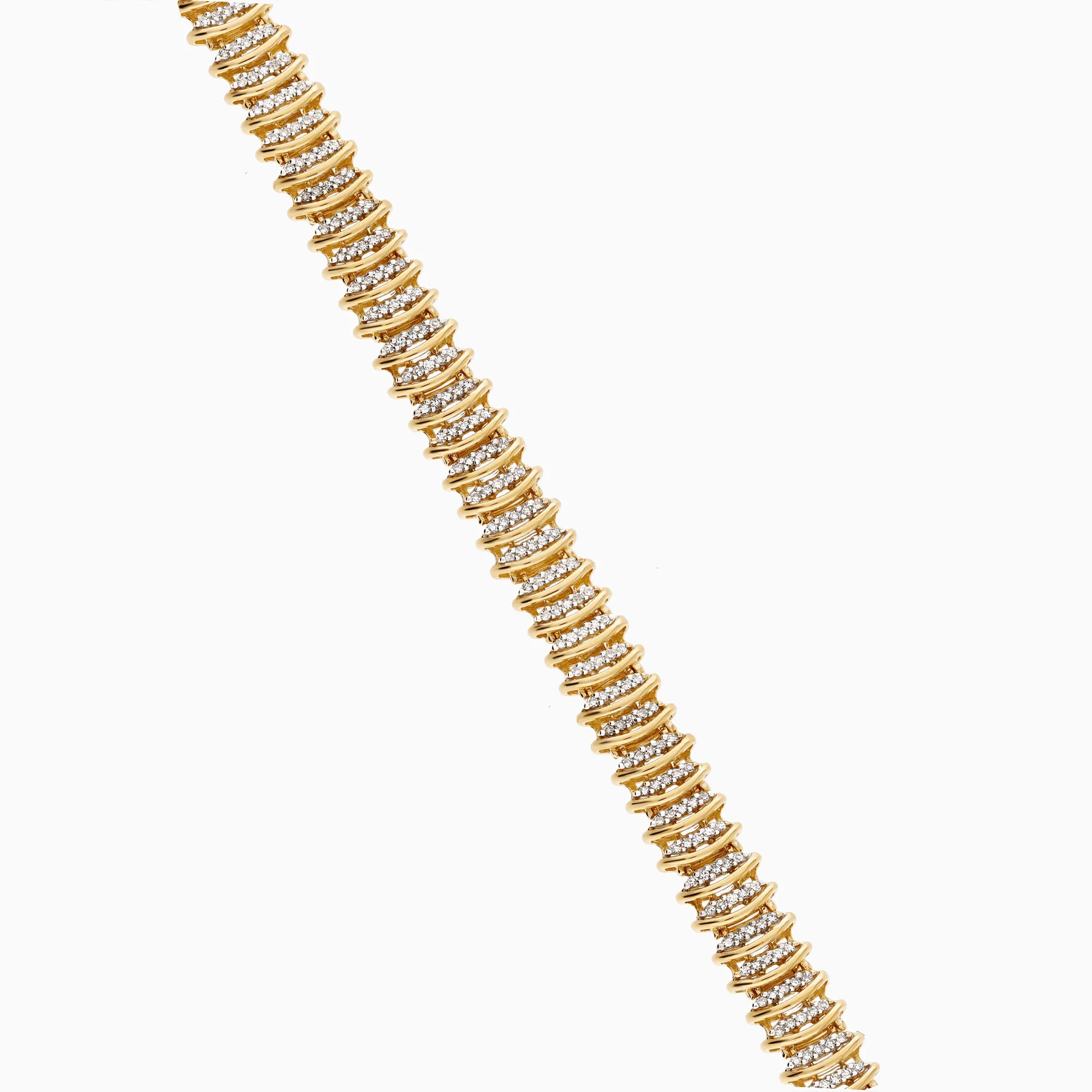 Diamond bracelet 0.65ct 18K gold