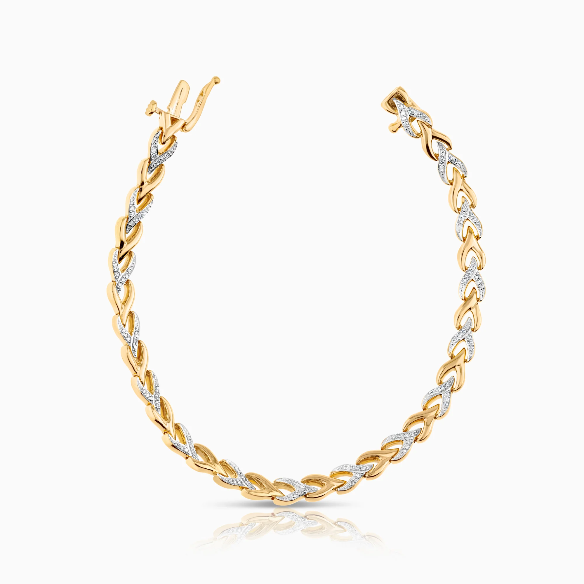 Diamond Bracelet 0.67ct 18K Gold - Image 2