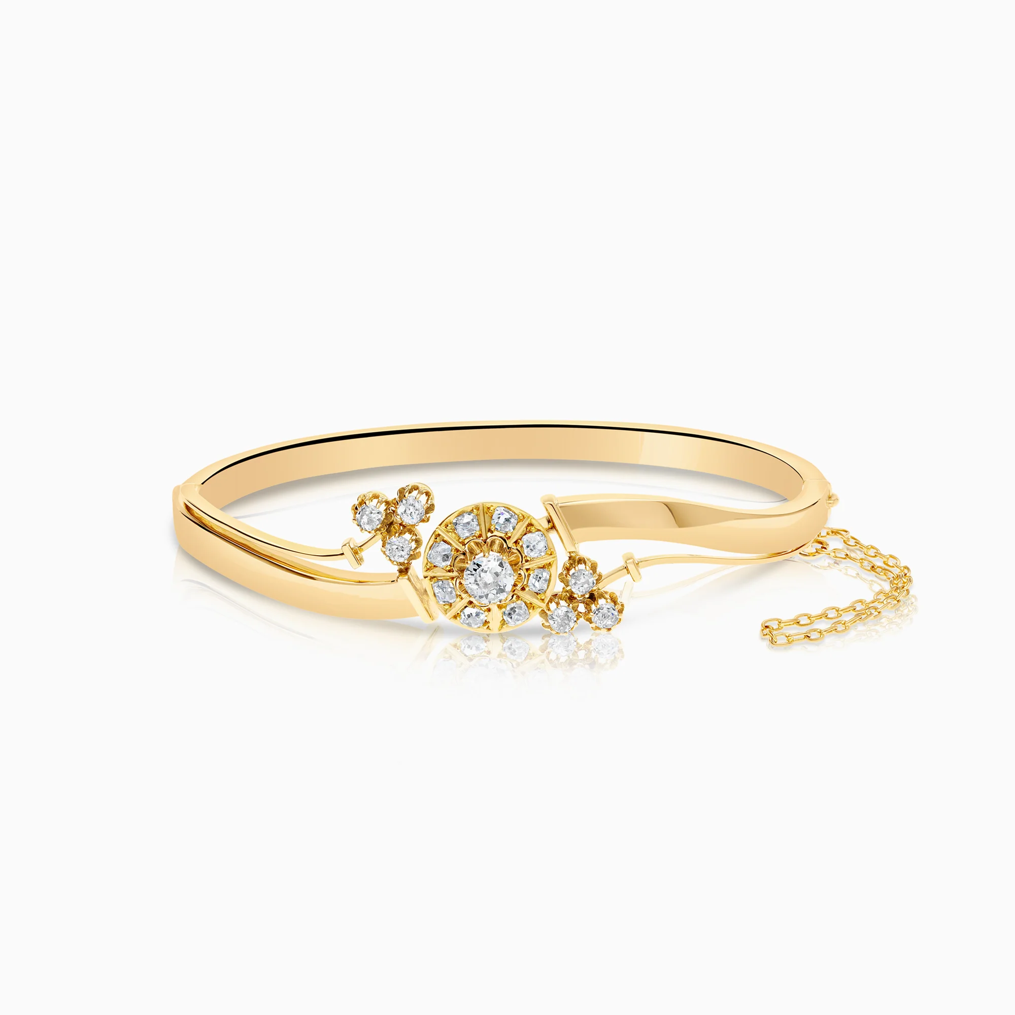 Diamond bracelet 1.52ct 18K gold