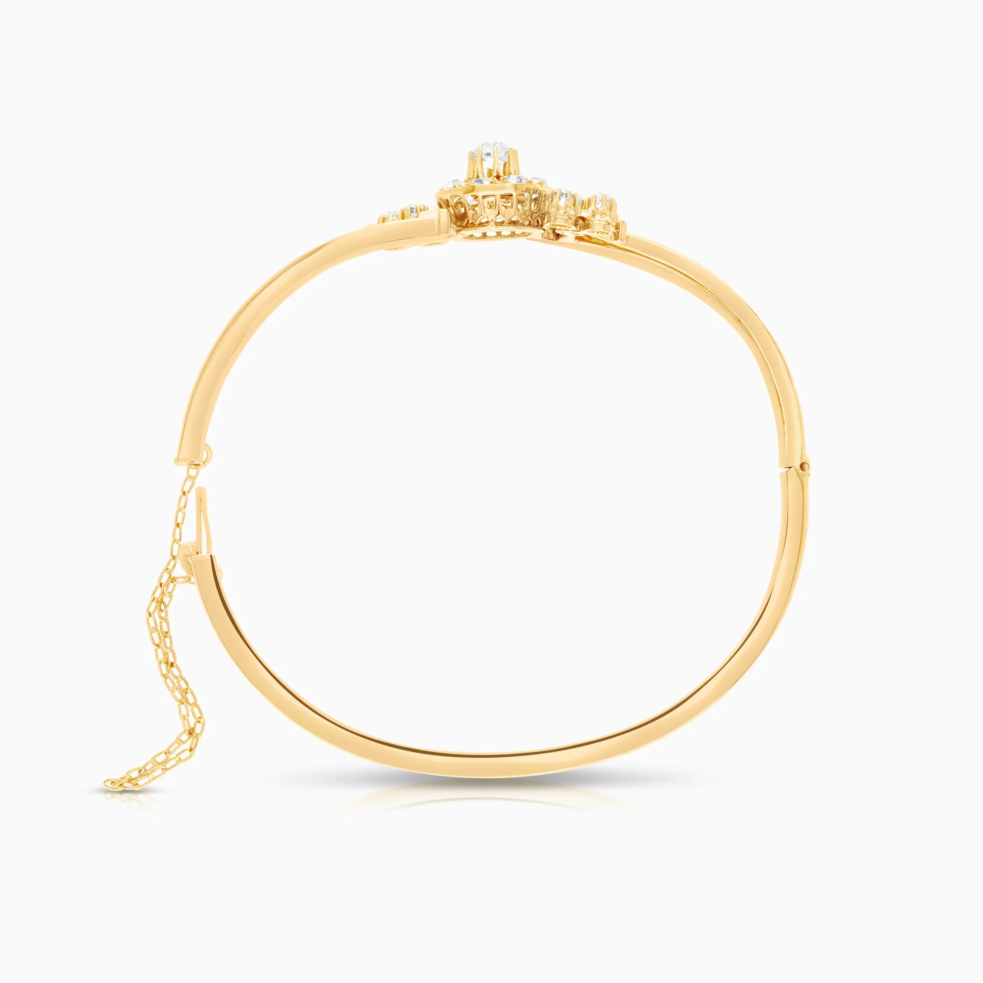 Diamond bracelet 1.52ct 18K gold - Image 3