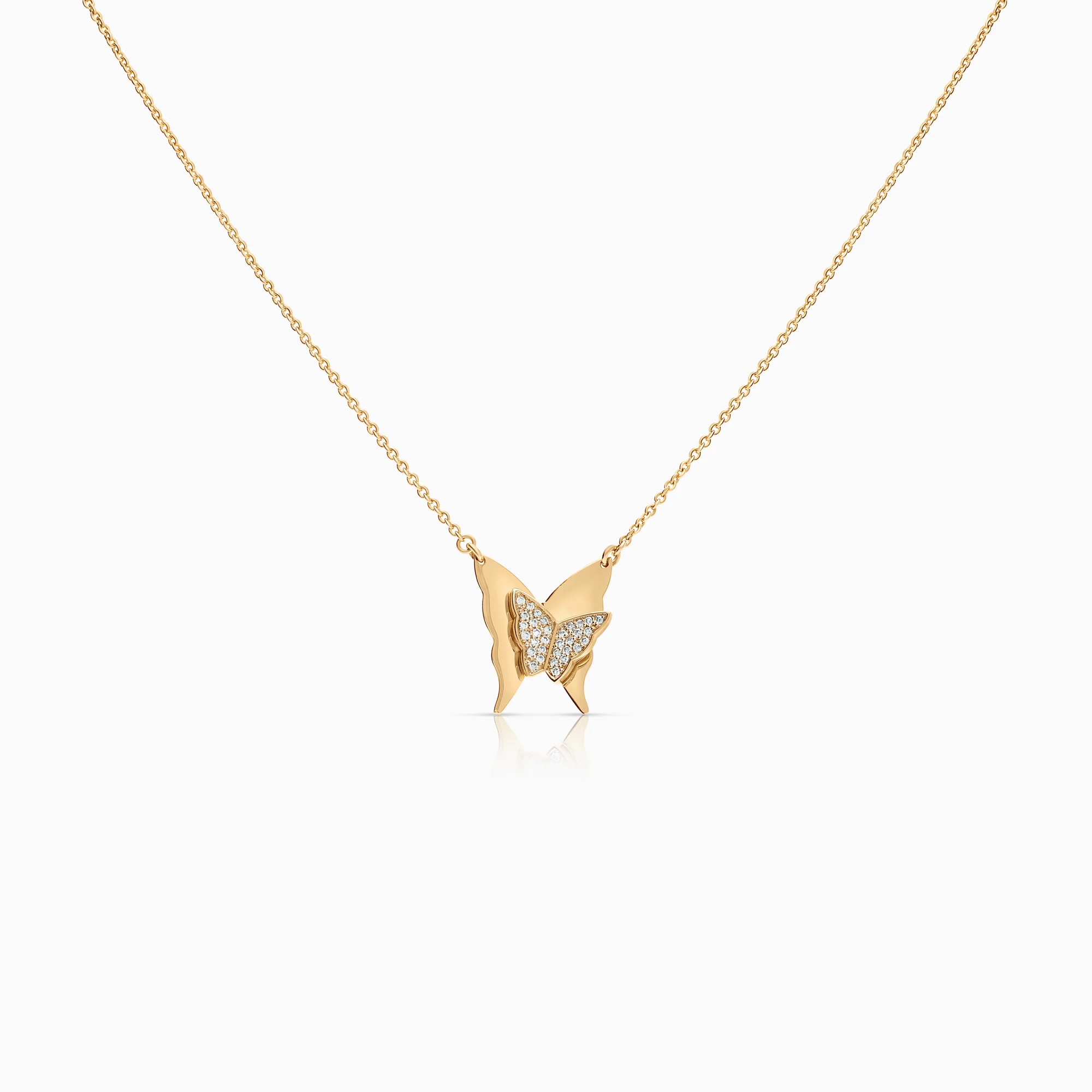 Diamond necklace Efva Attling 0.16ct 18K gold
