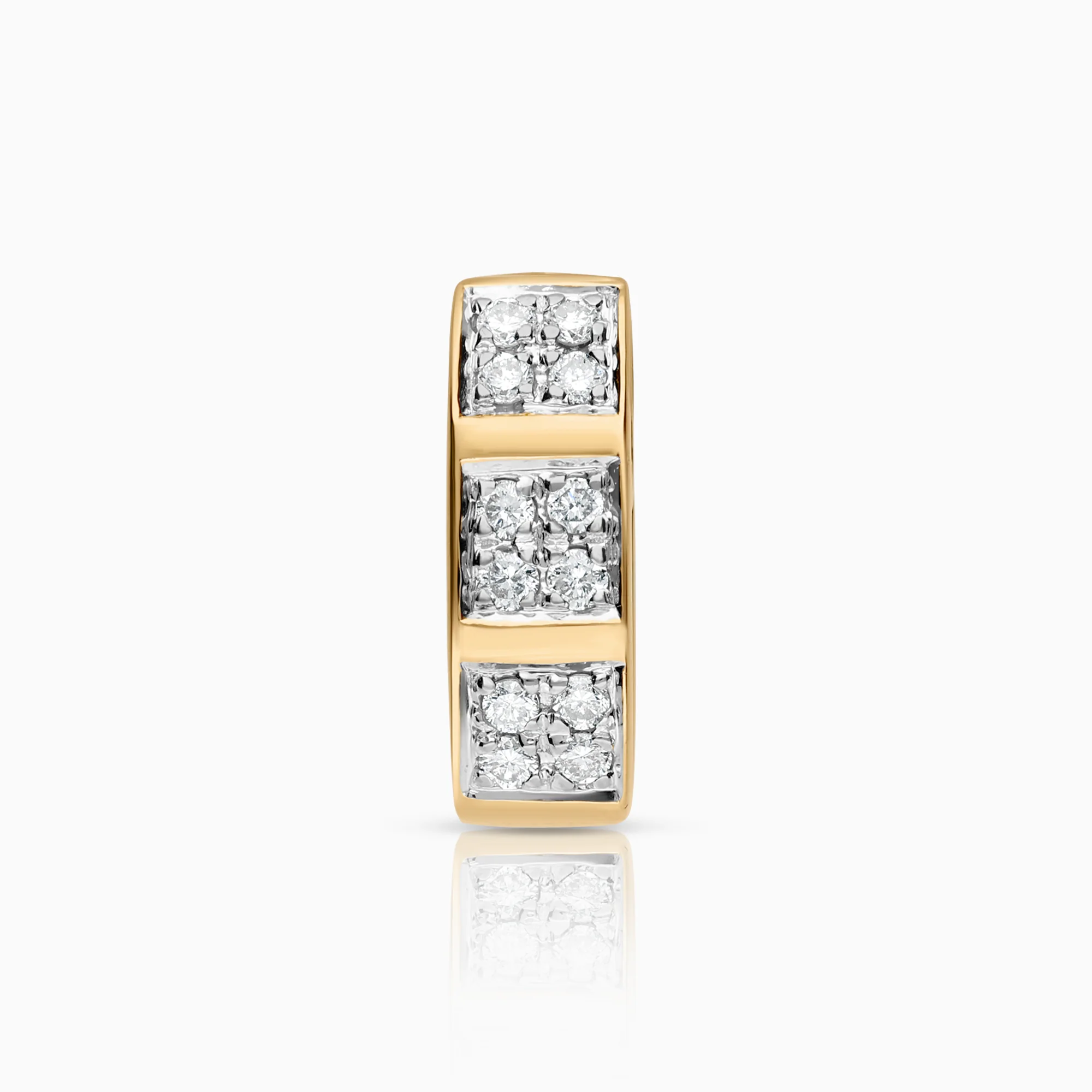 Diamond pendant 0.24ct 18K gold