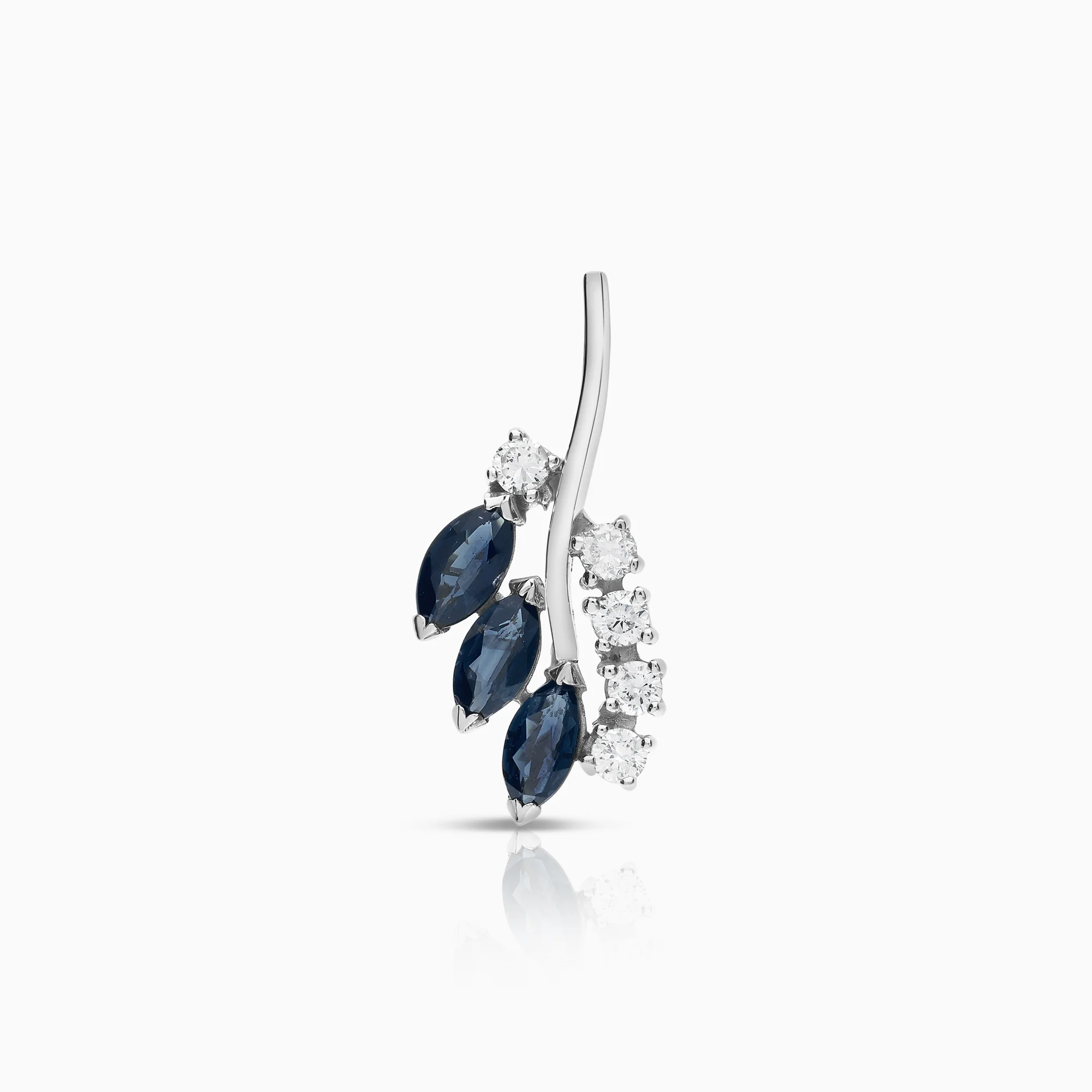 Diamond pendant 0.25ct 18K white gold