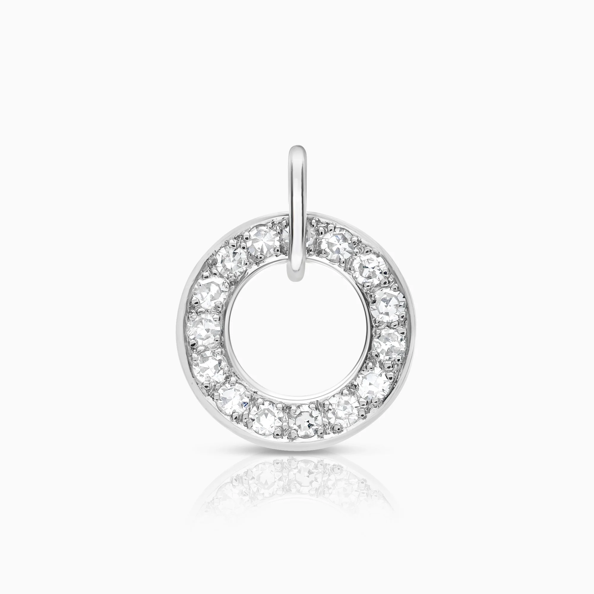 Diamond Pendant 0.15ct 18K White Gold