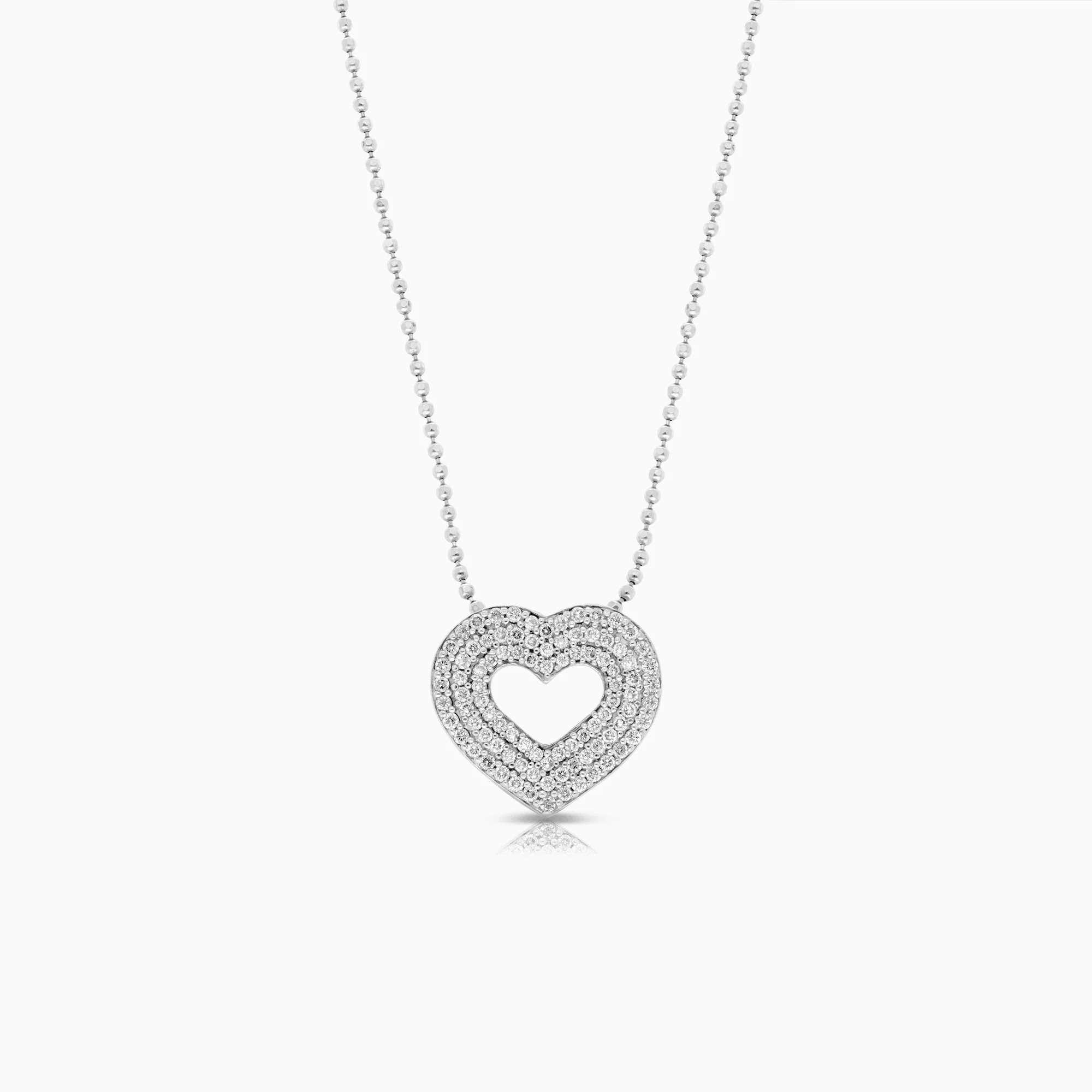 Diamond pendant 0.50ct 18K