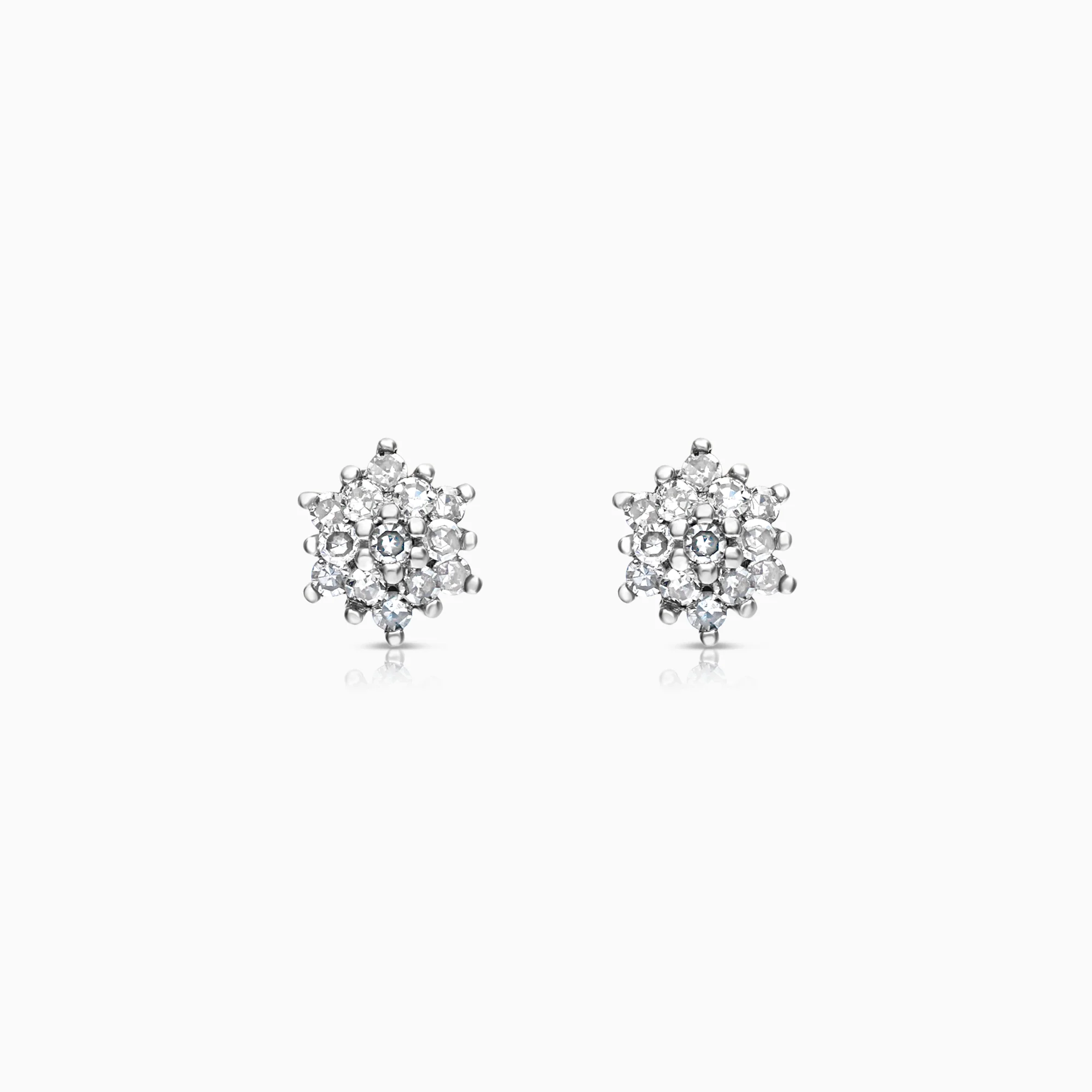 Diamond earrings 0.13ct 10K gold