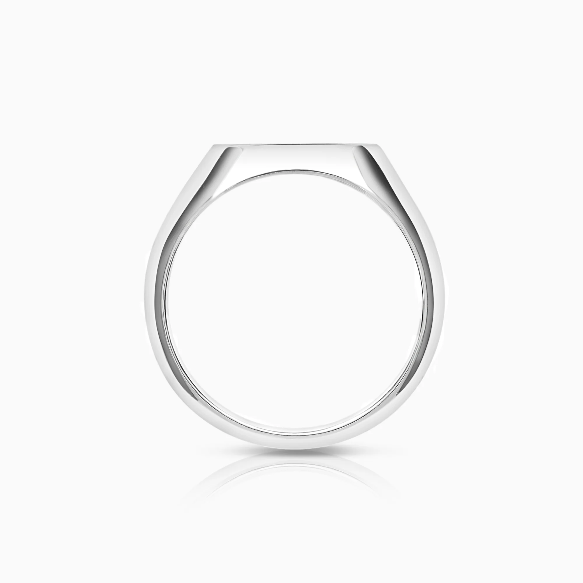 Diamond ring 0.03ct 18K white gold - Image 2
