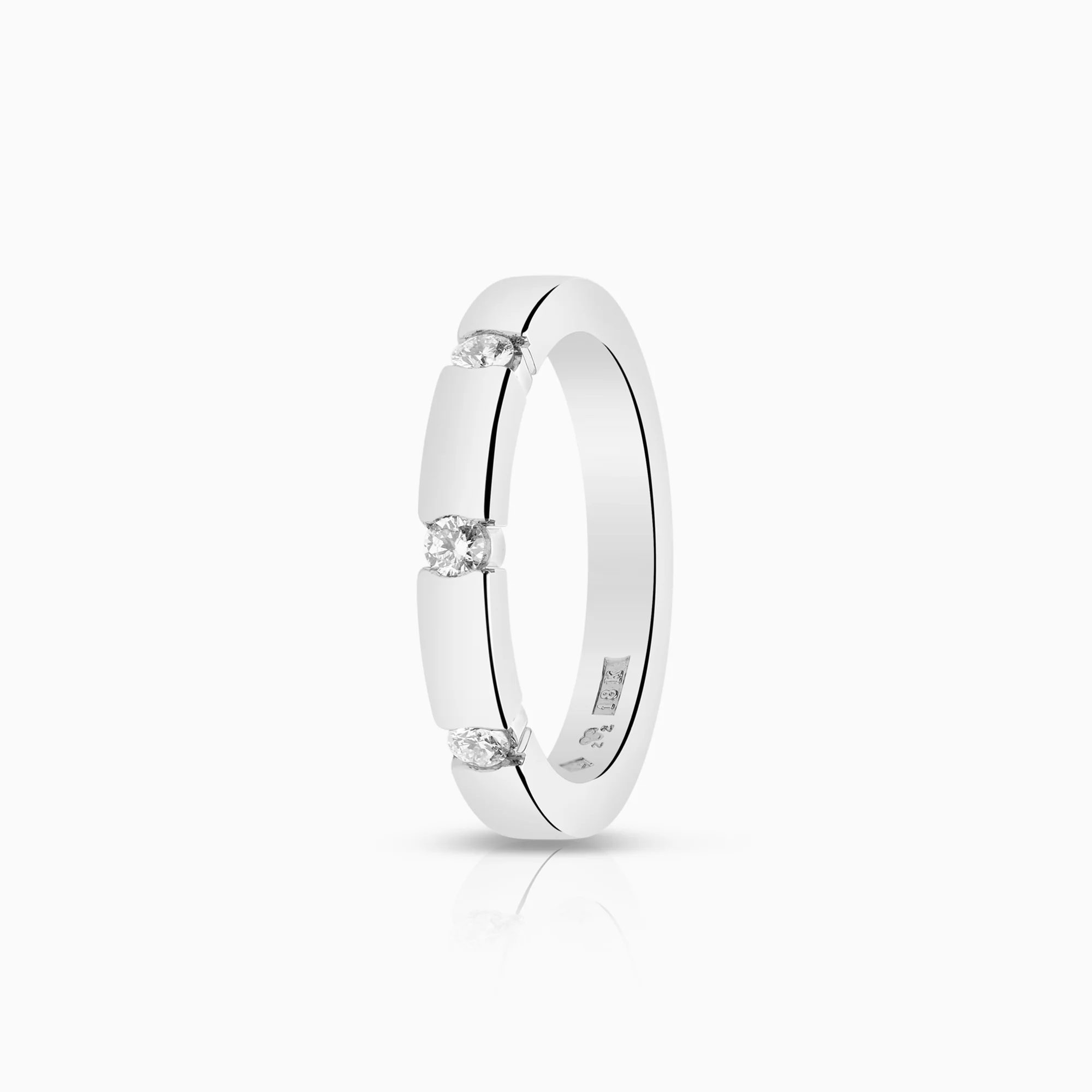 Diamond Ring 0.15ct 18K White Gold