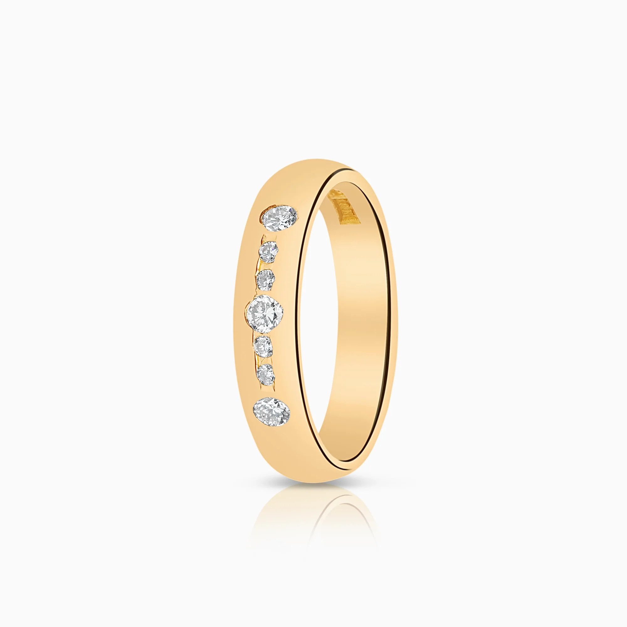 Diamond ring 0.16ct 18K gold