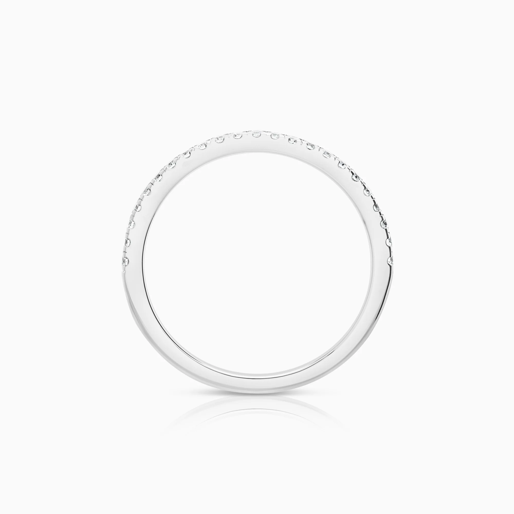 Eternity ring 0.18ct 18K white gold - Image 2