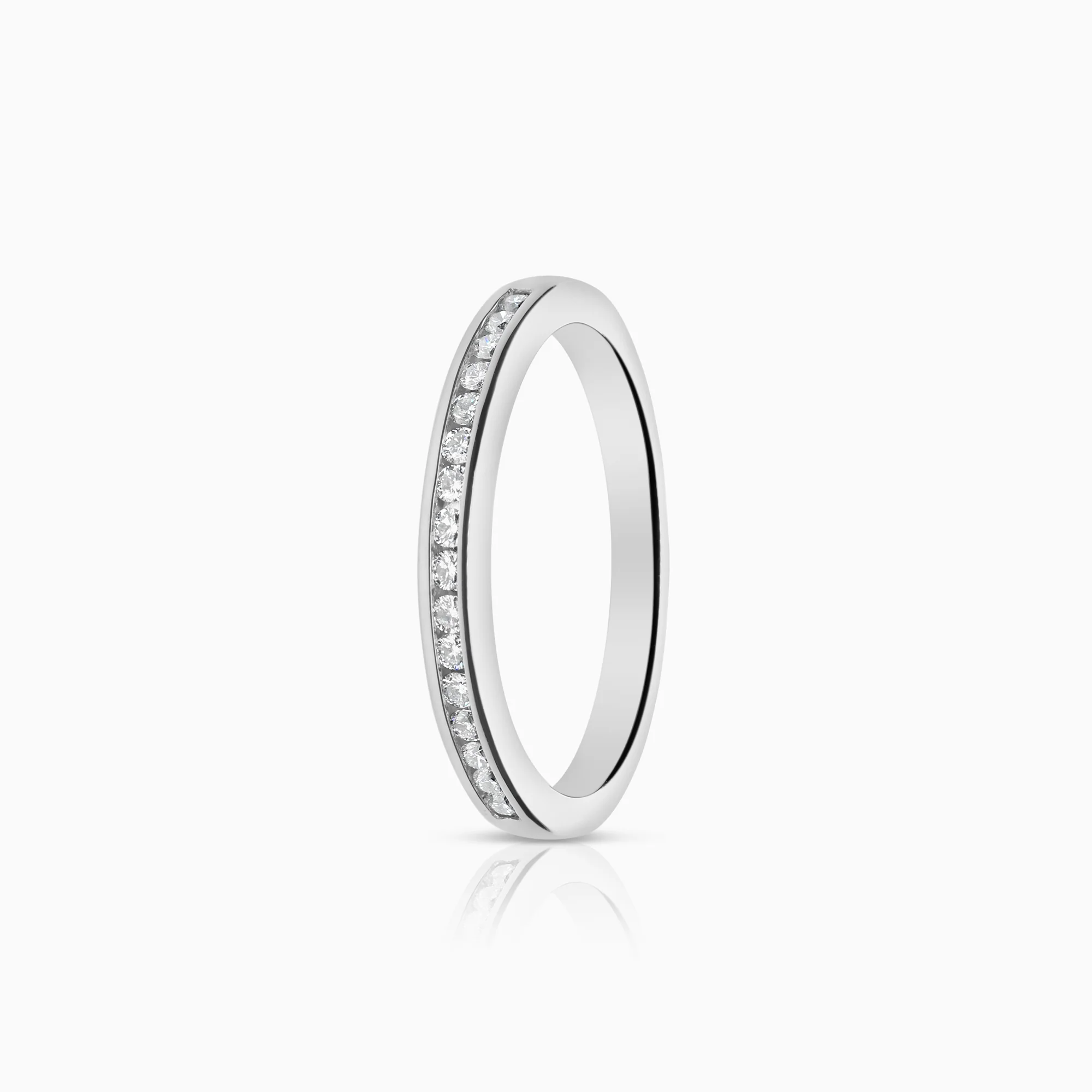 Eternity Ring 0.19ct 18K white gold