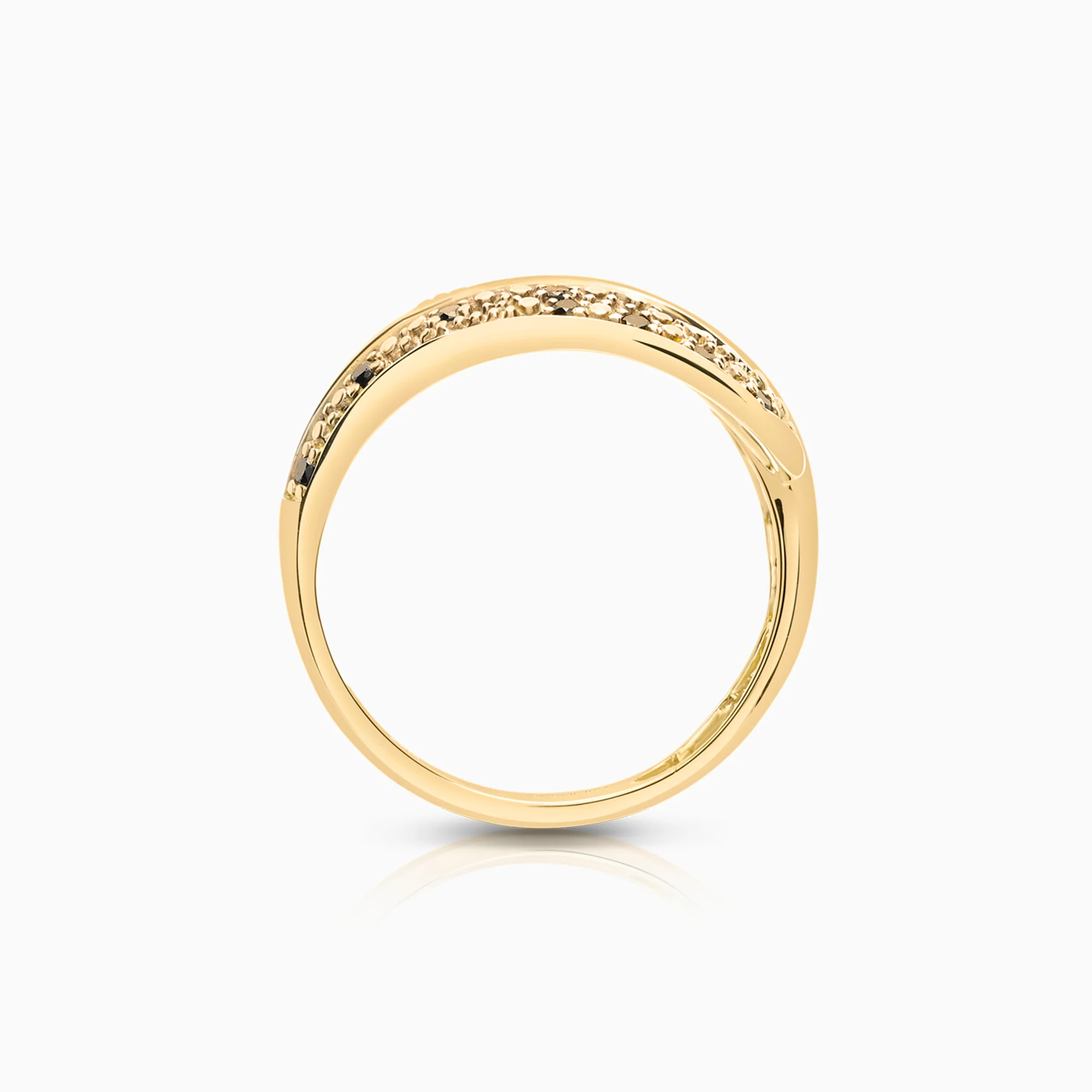 Diamond ring 0.20ct 18K gold - Image 2