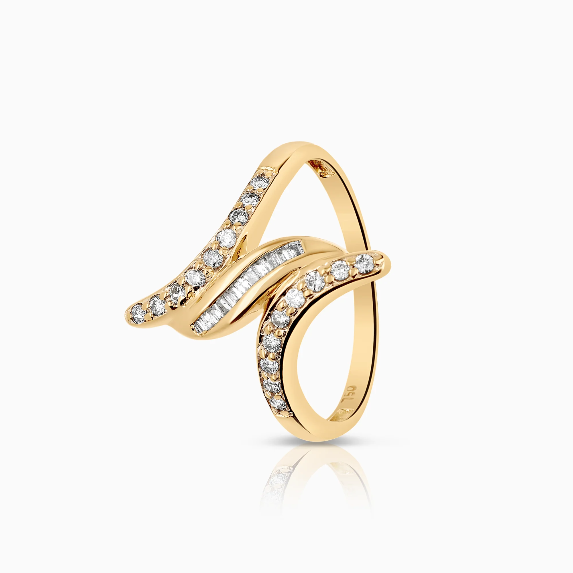 Diamond ring 0.23ct 18K gold