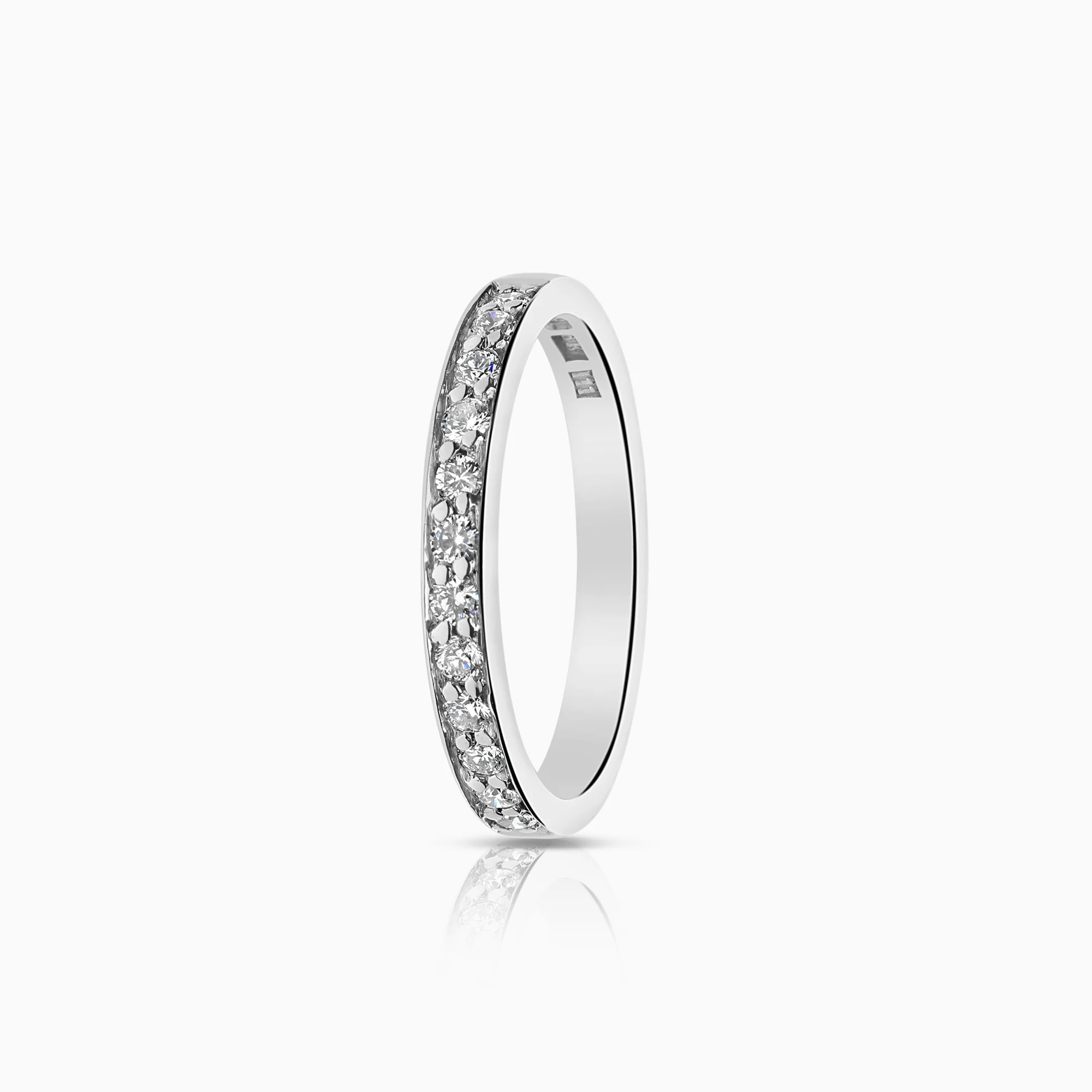 Diamond ring 0.24ct 18K white gold
